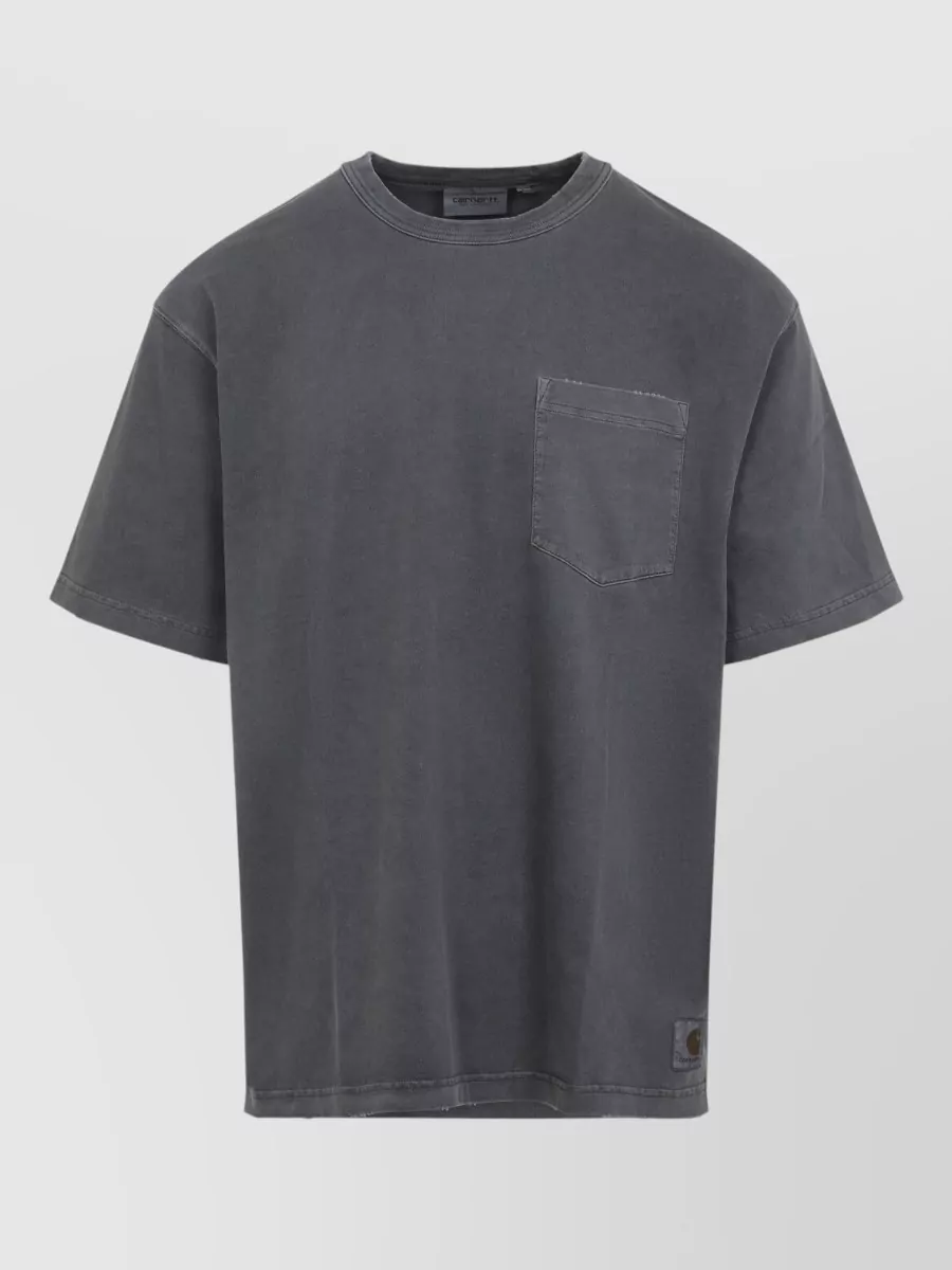Carhartt Wip Short Sleeve Pocket T-Shirt With Crew Neck
