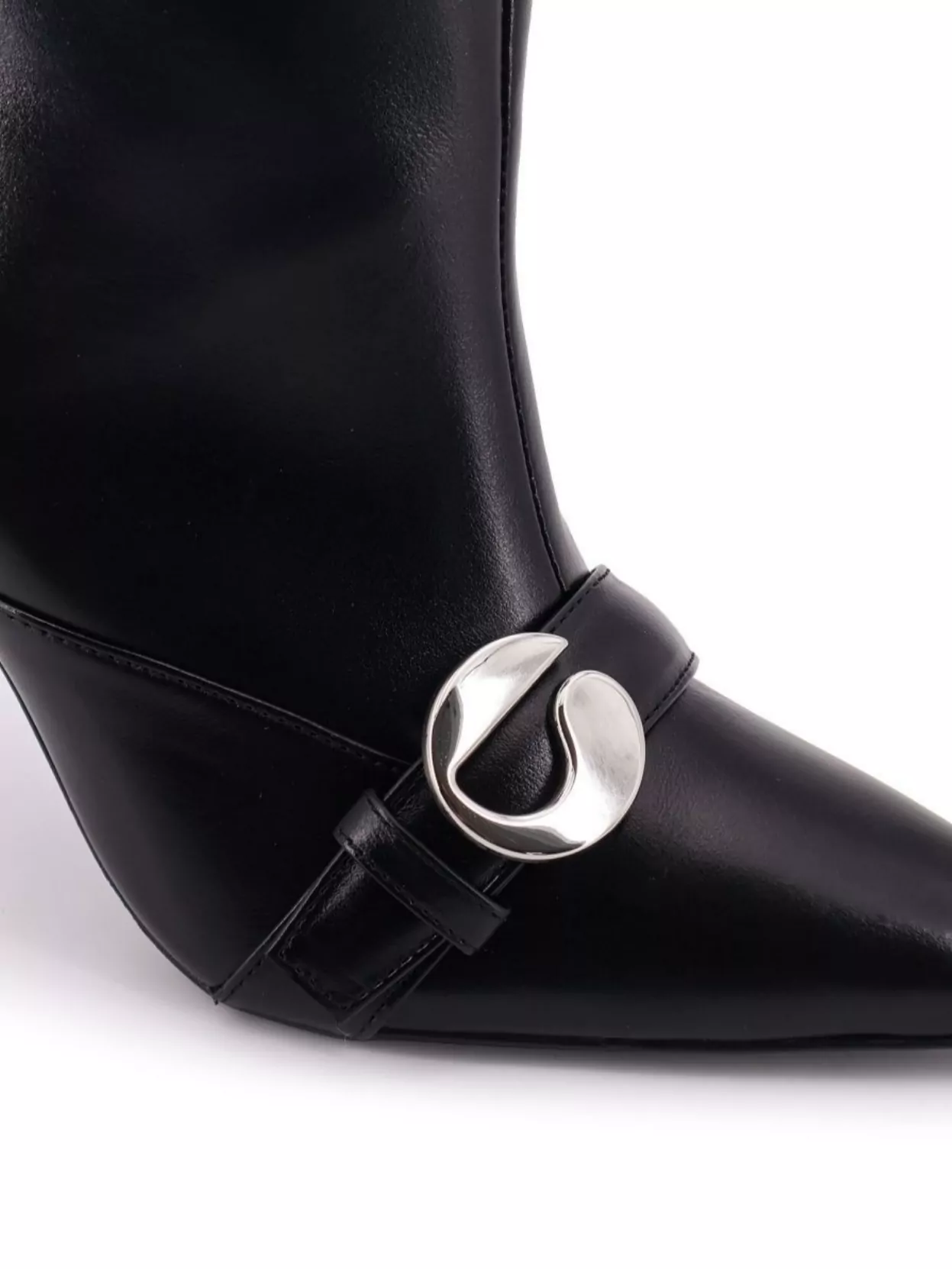 Coperni Leather Stiletto Knee High Boots