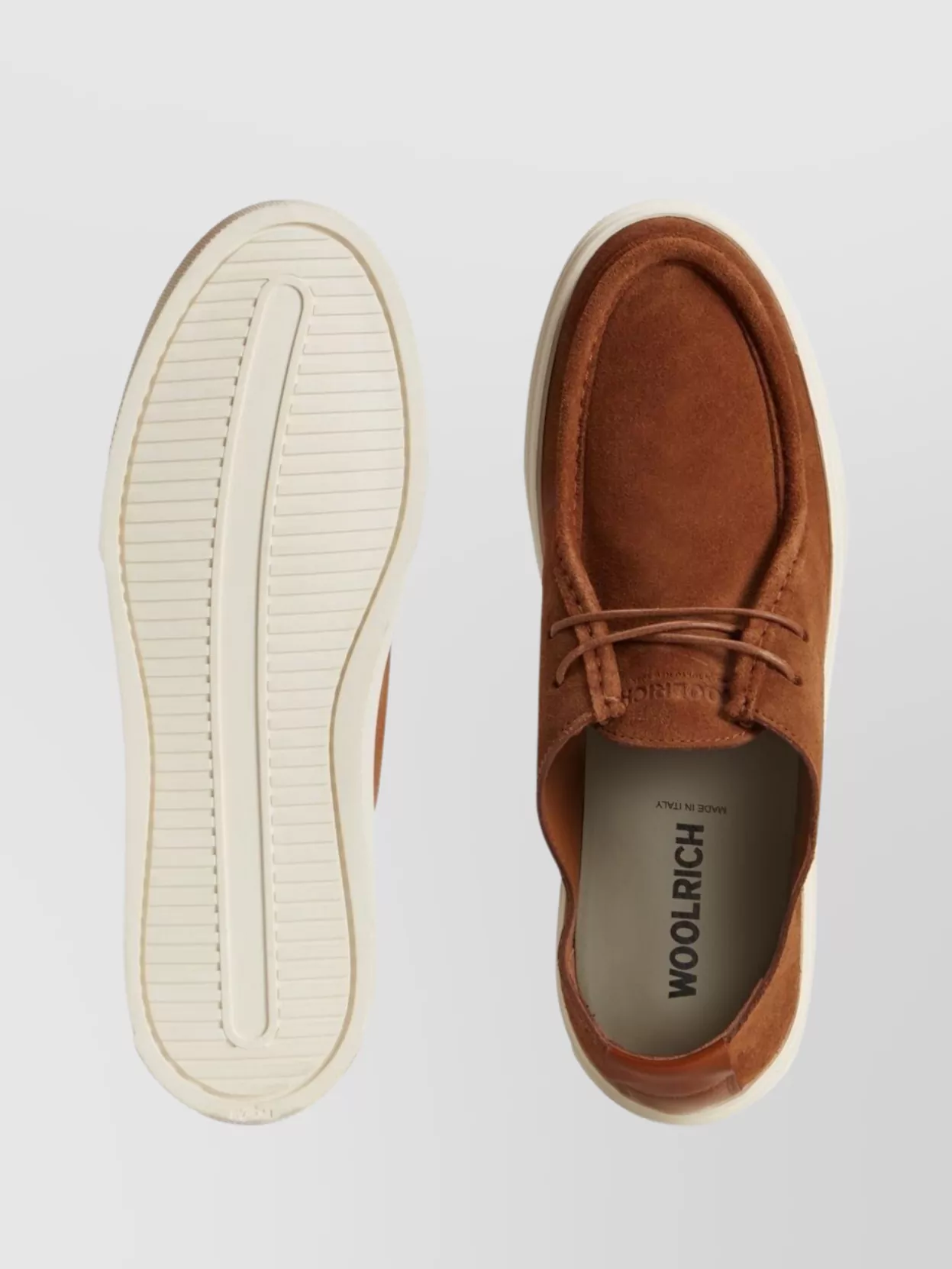 Woolrich Stitched Suede Low-Profile Sneakers