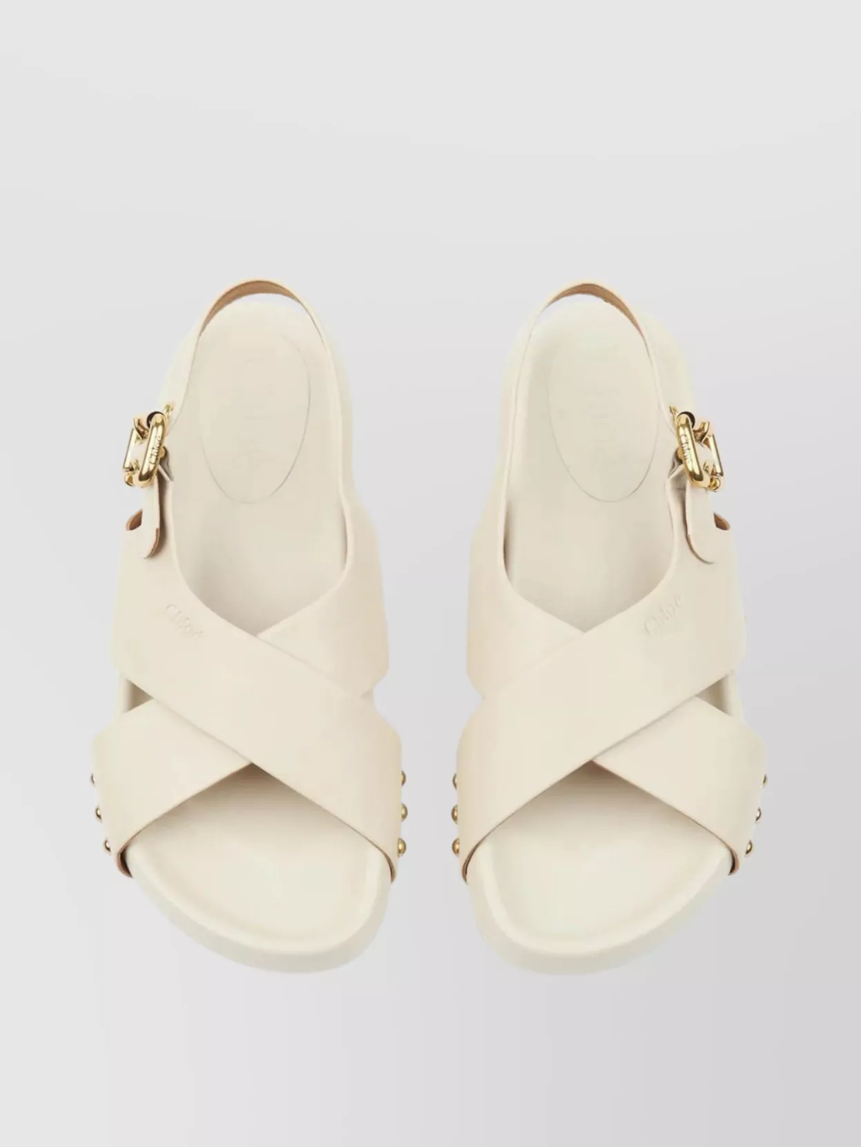 Chloé Mae Sandals Stud Embellishments
