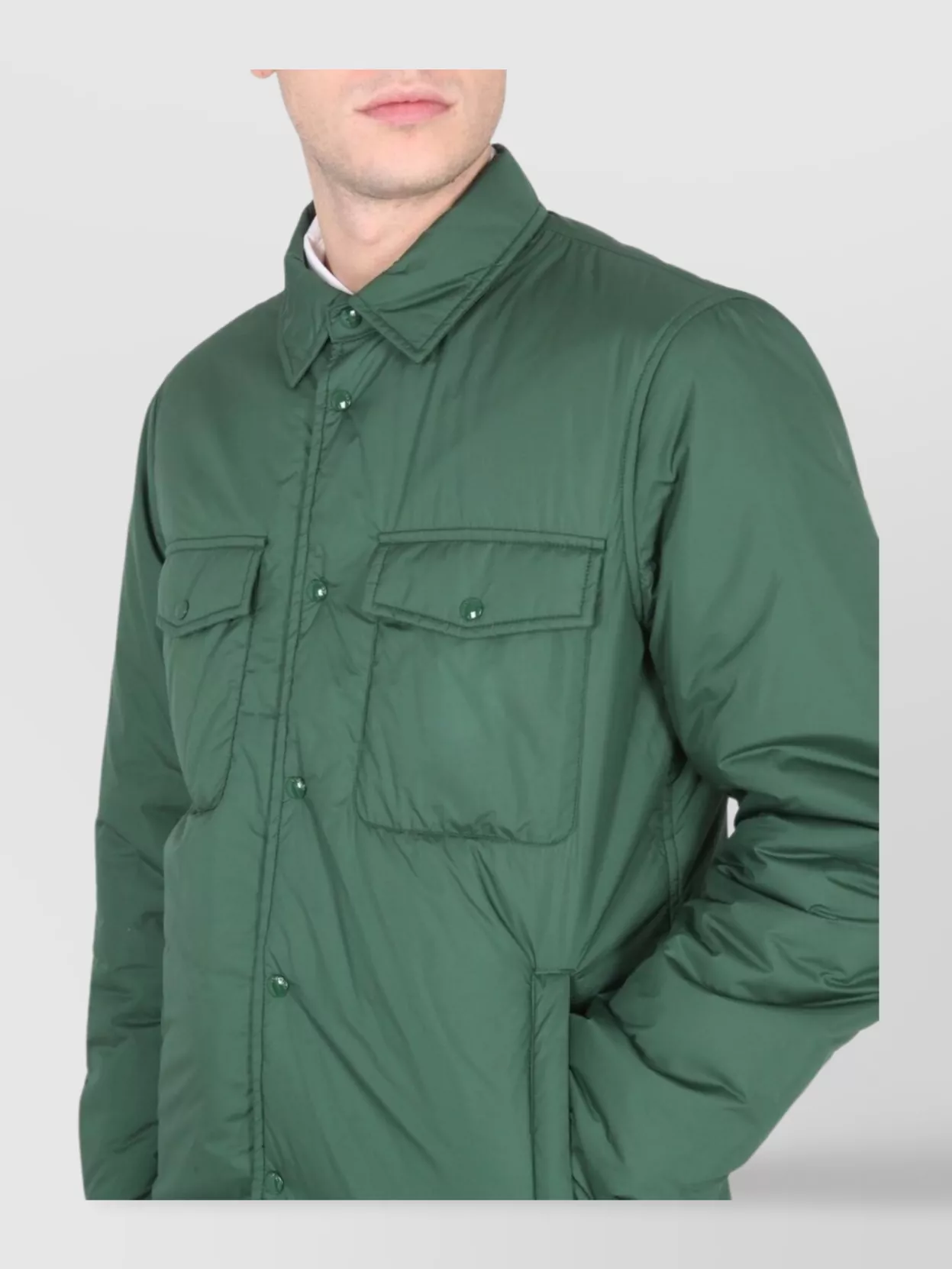 Woolrich Arctic Quilted Jacket With Chest Pockets