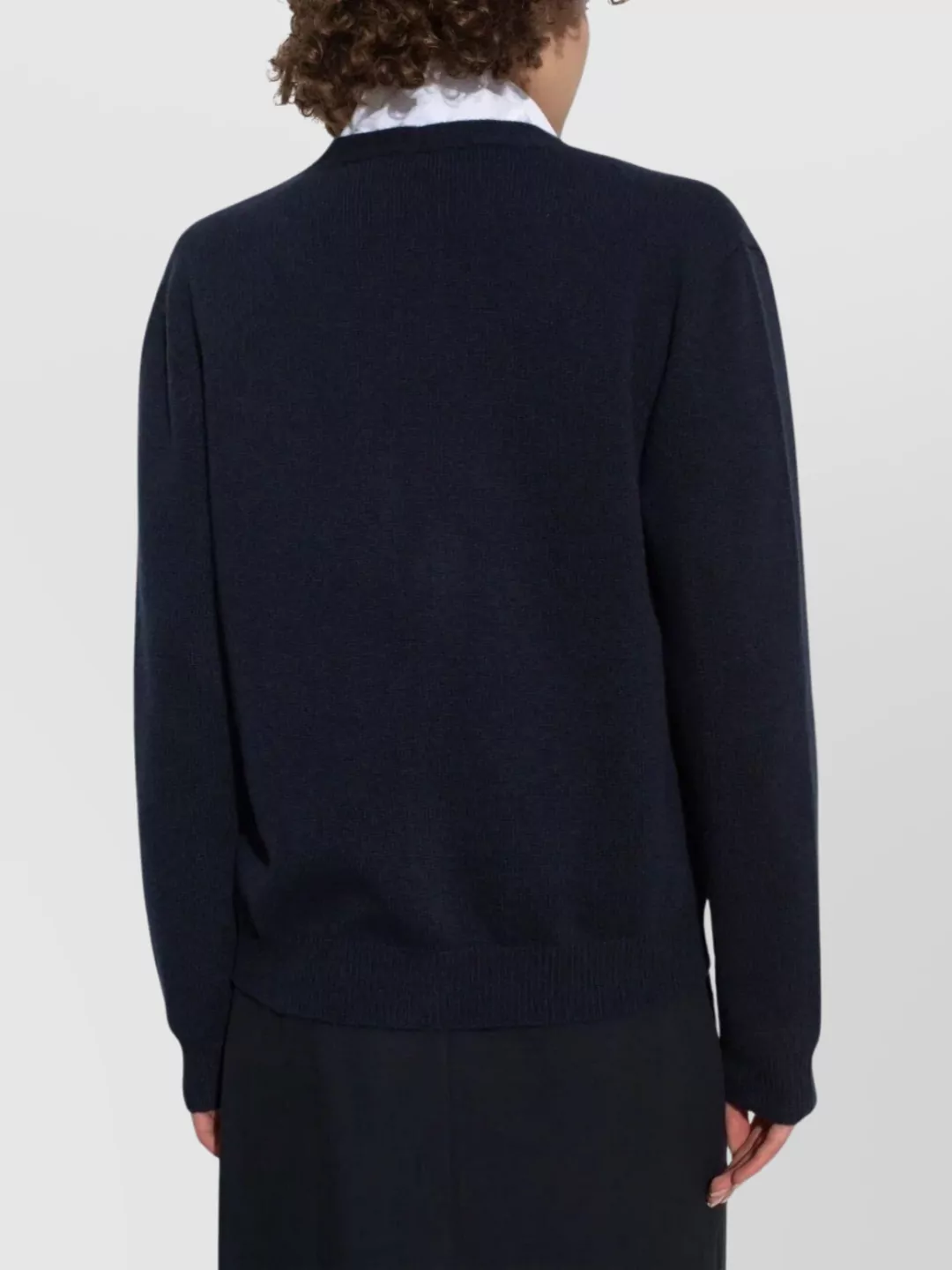 Fabiana Filippi Knitwear With Long Sleeves And V-Neckline
