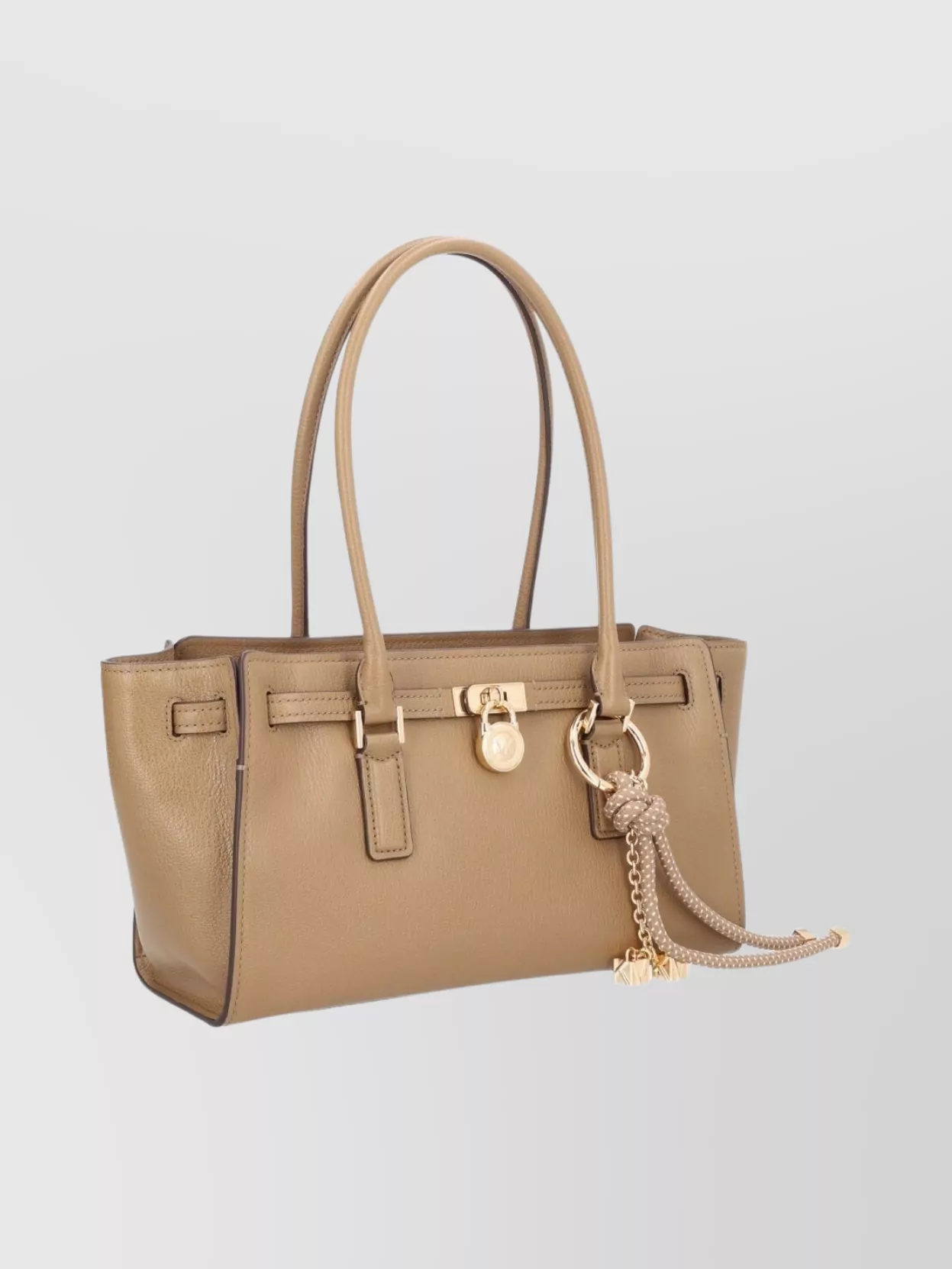 Michael Kors Structured Cross-Body Bag Decorative Lock