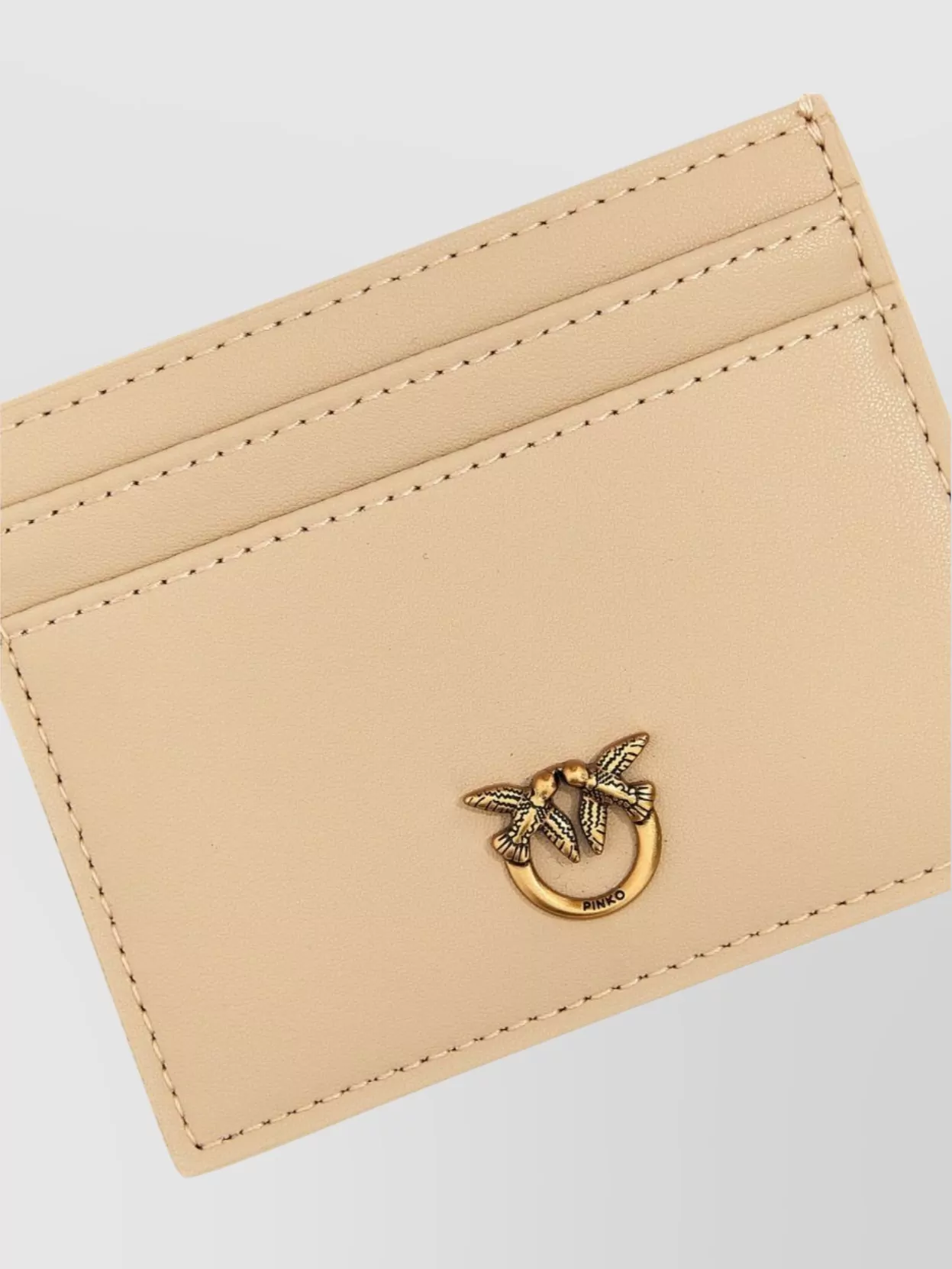 Pinko Simply Wallets, Card Holders Beige