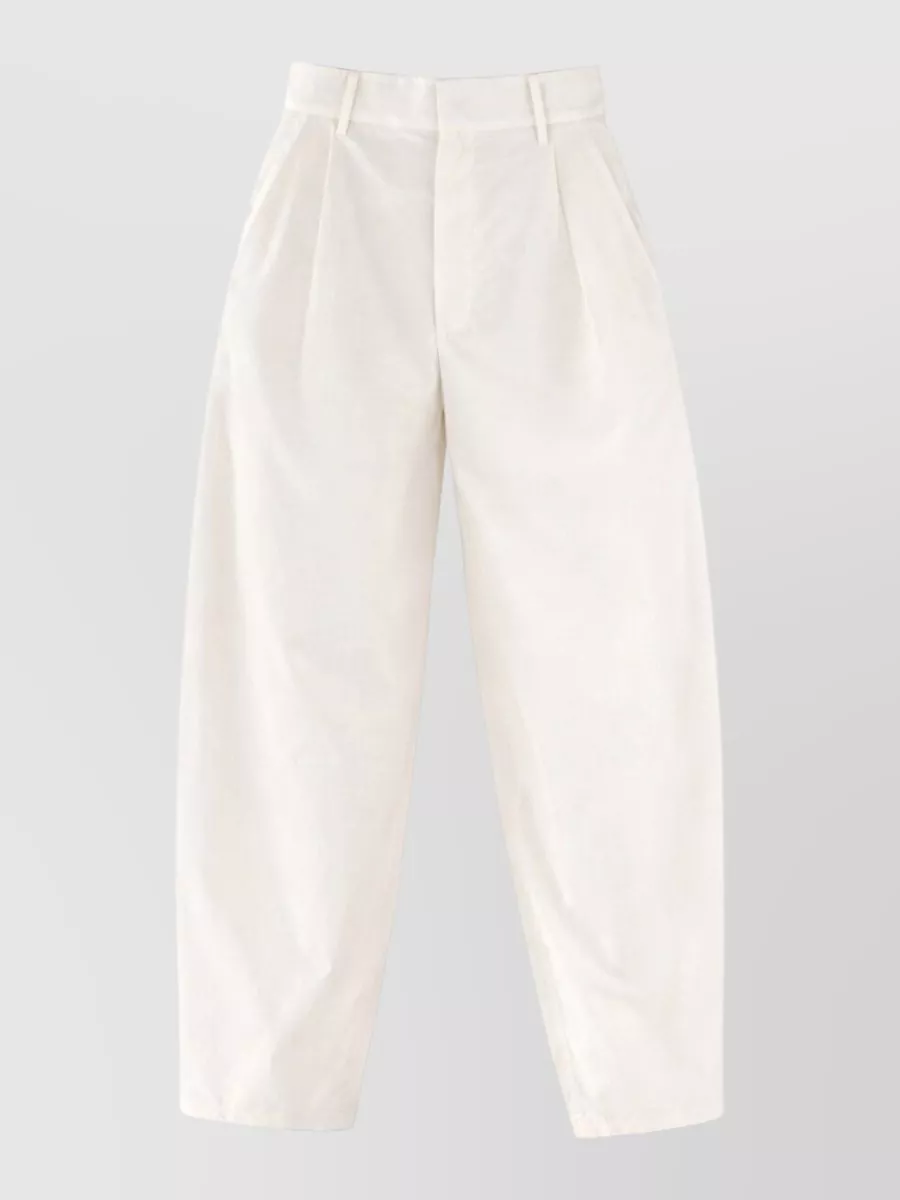 Alysi Silk tapered trousers