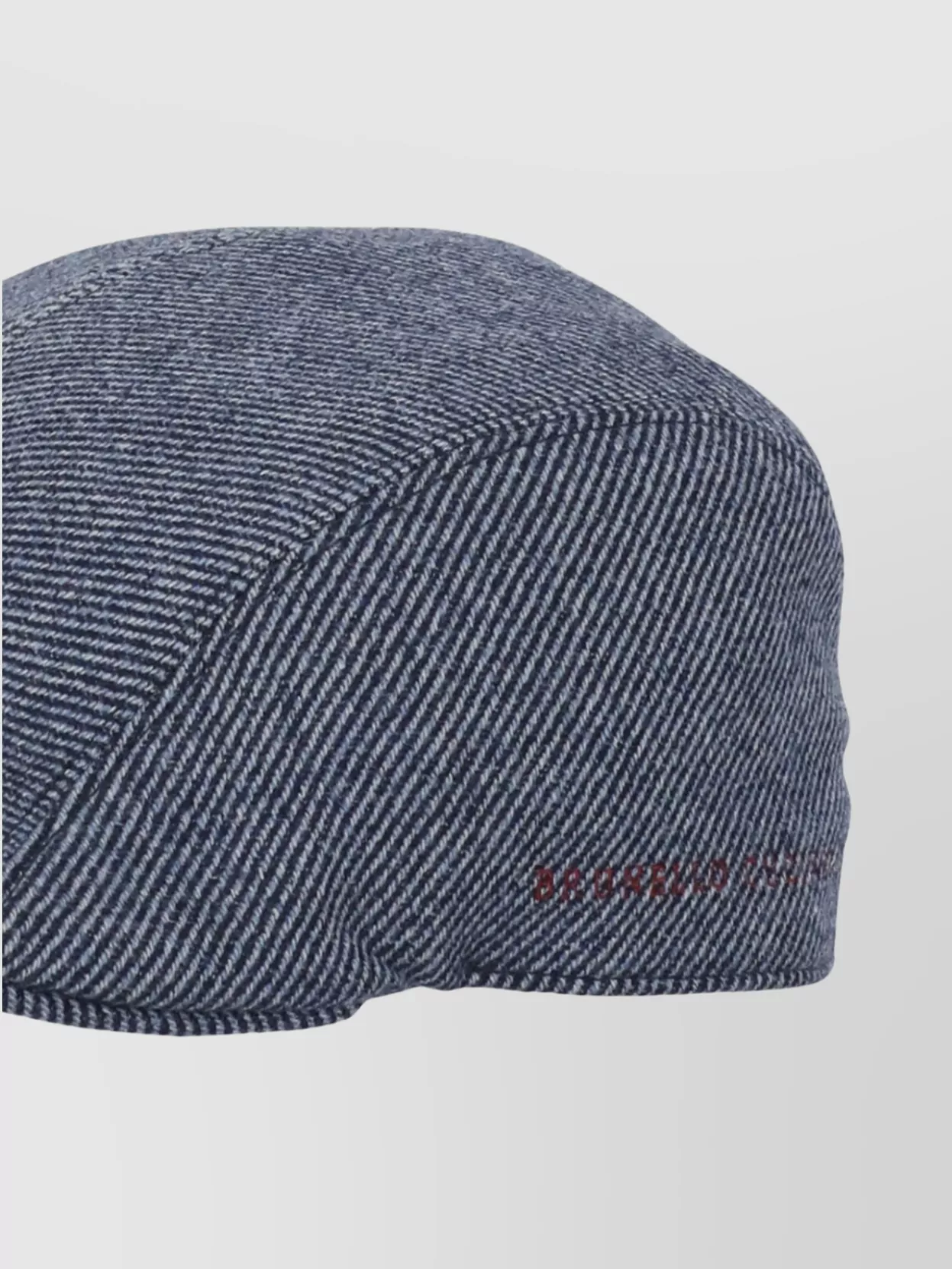 Brunello Cucinelli Wool Flap Cap Curved Brim