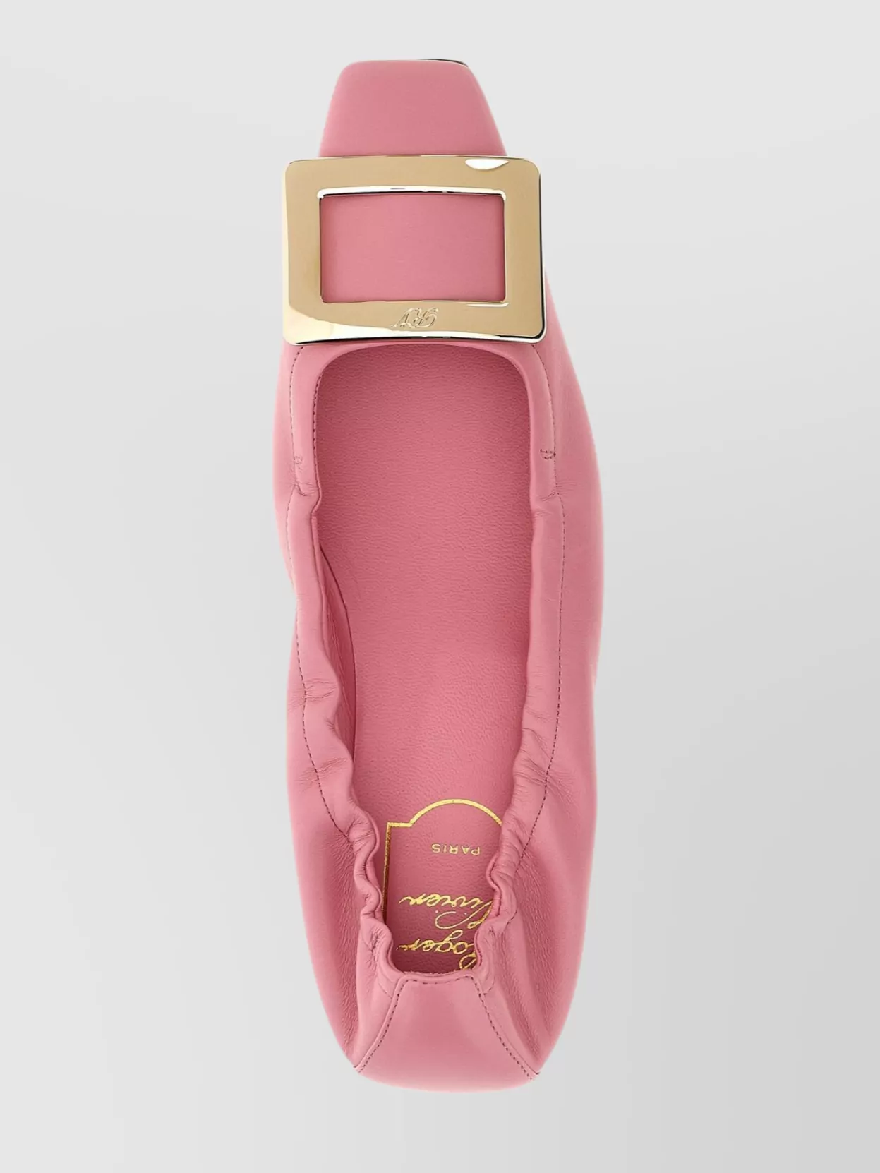 Roger Vivier Chic Square Buckle Ballet Flats