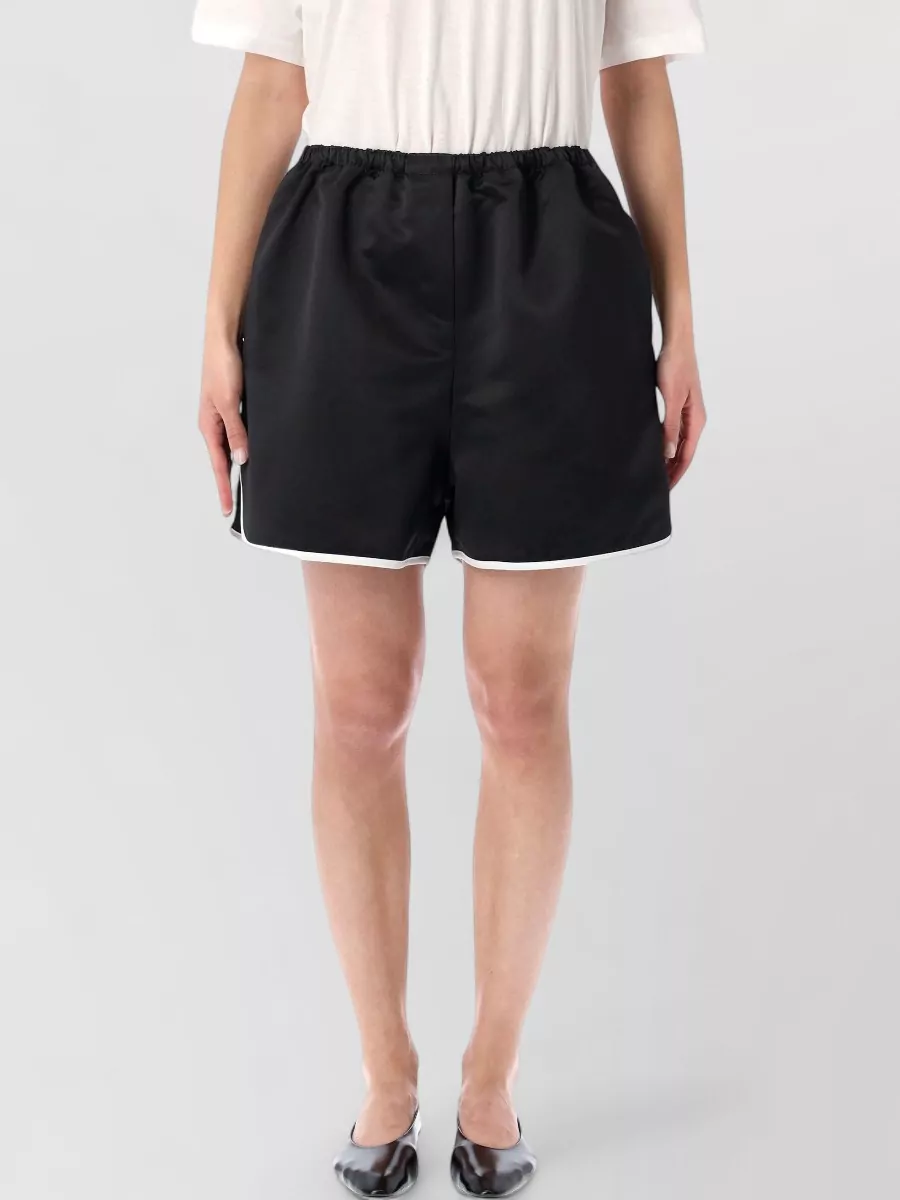 The Frankie Shop satin regular-fit boxer shorts
