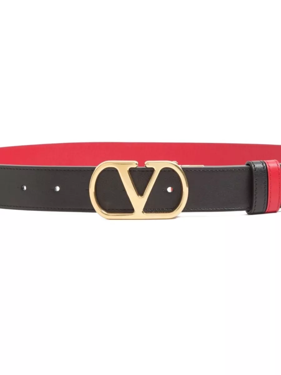 Valentino Garavani Leather Reversible Belt