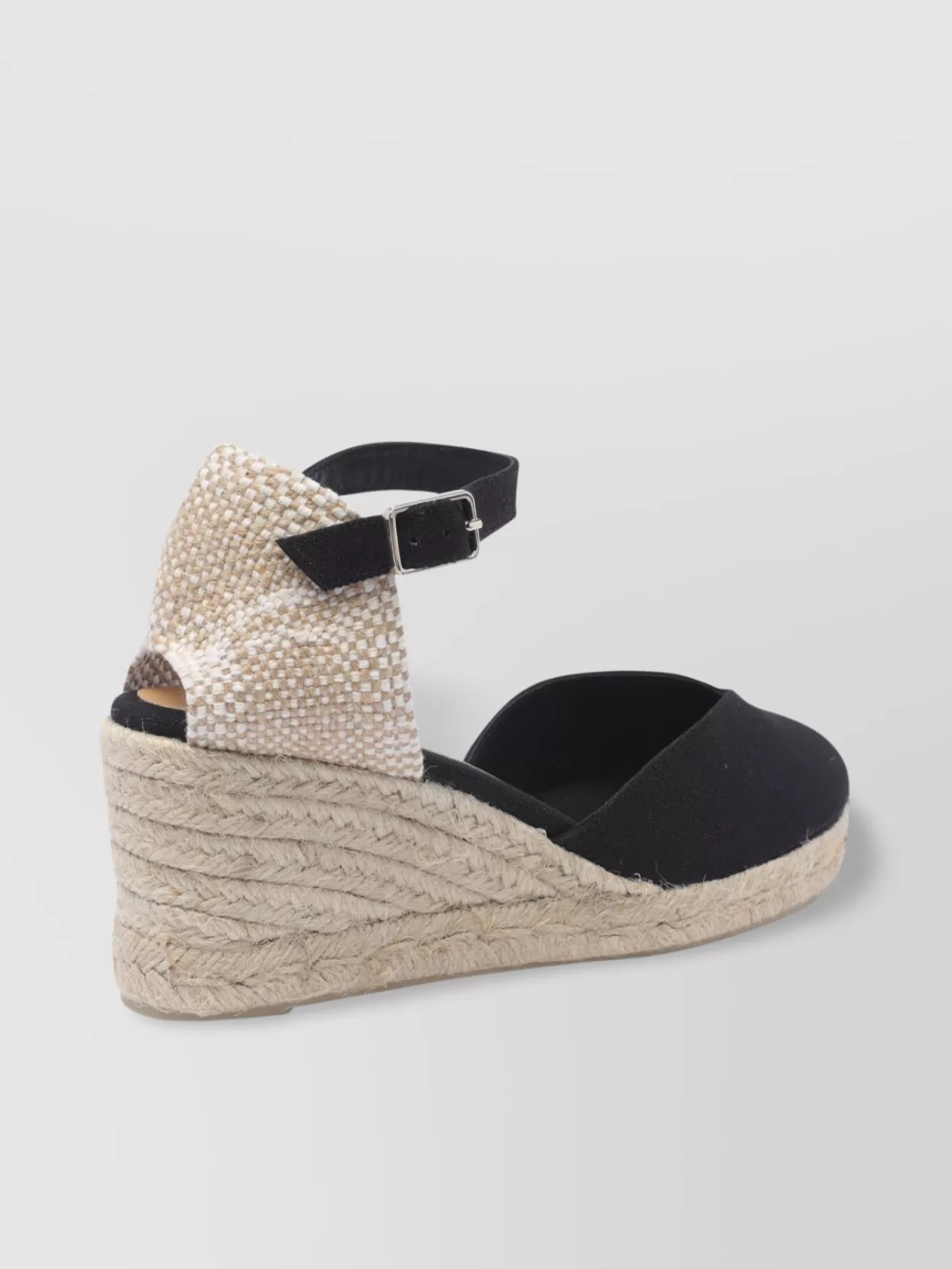 CASTAñER HIGH HEEL WEDGE SANDALS WITH ANKLE STRAP