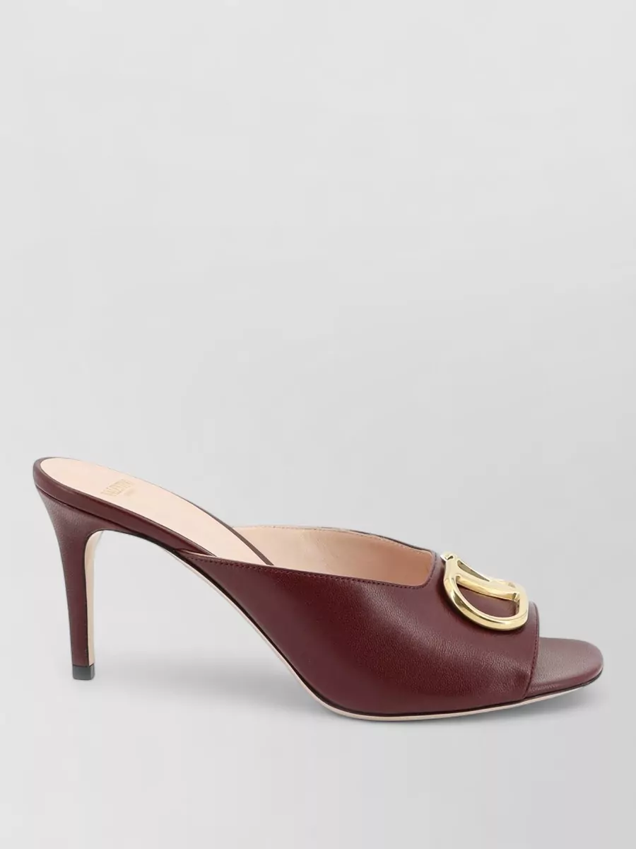 Valentino Garavani Leather Mules