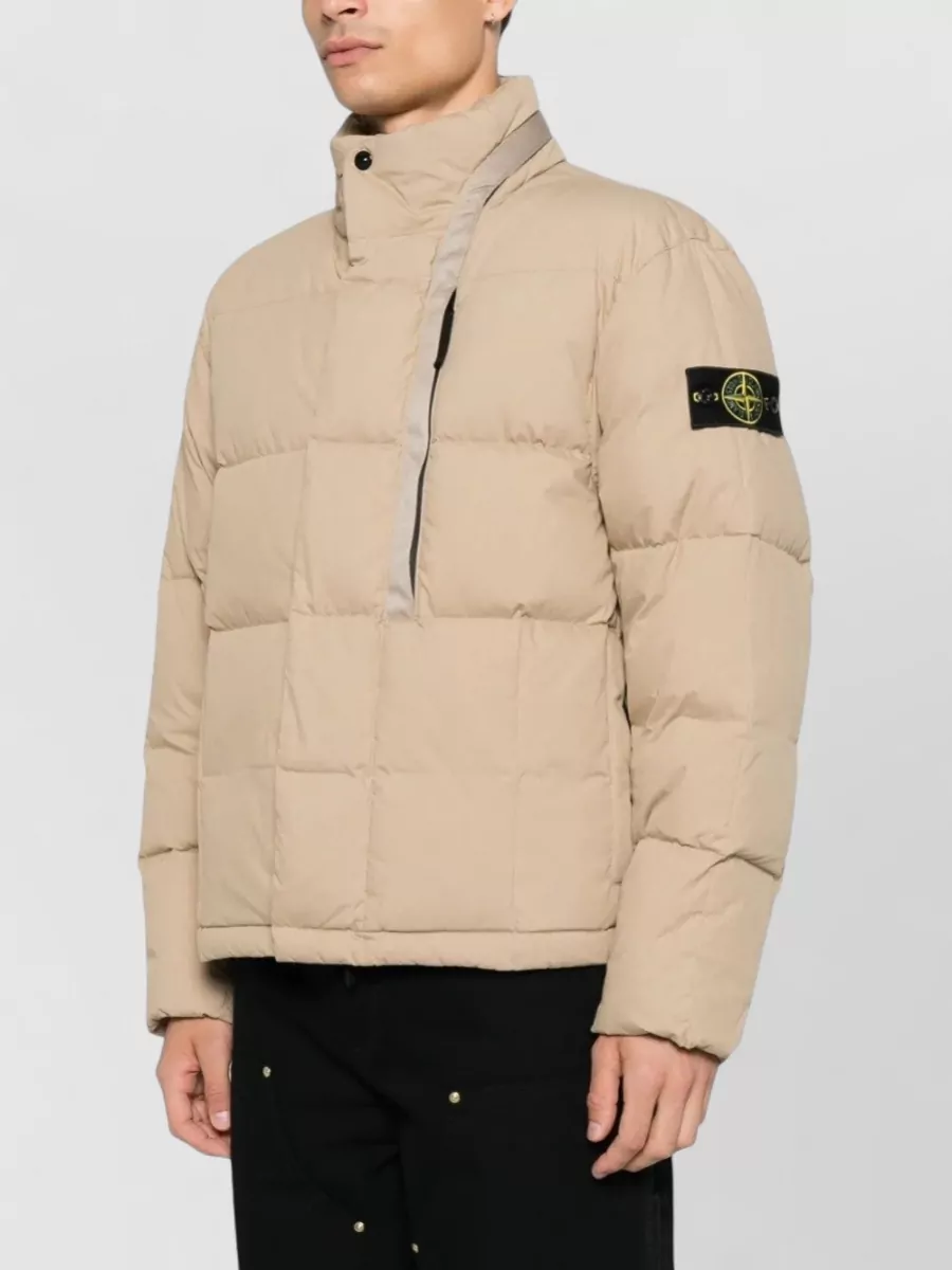 Stone Island Down Quilted Padded Coat
