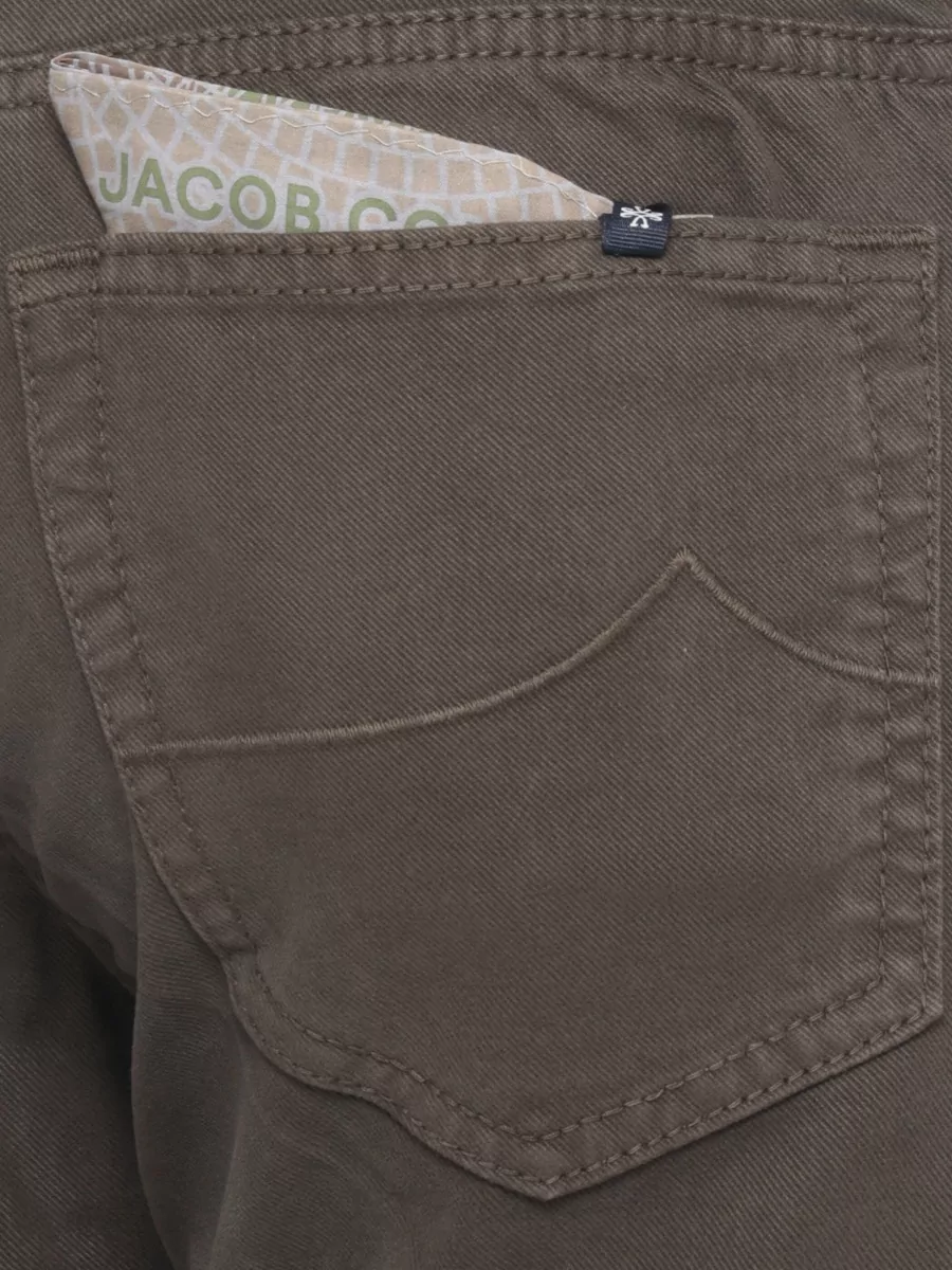Jacob Cohen Mens Cotton Trousers Five Pocket Design