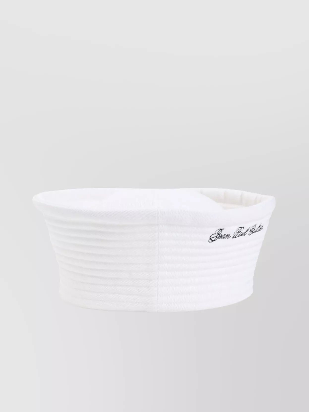Jean Paul Gaultier Sailor Hat With Wide Brim And Embroidery