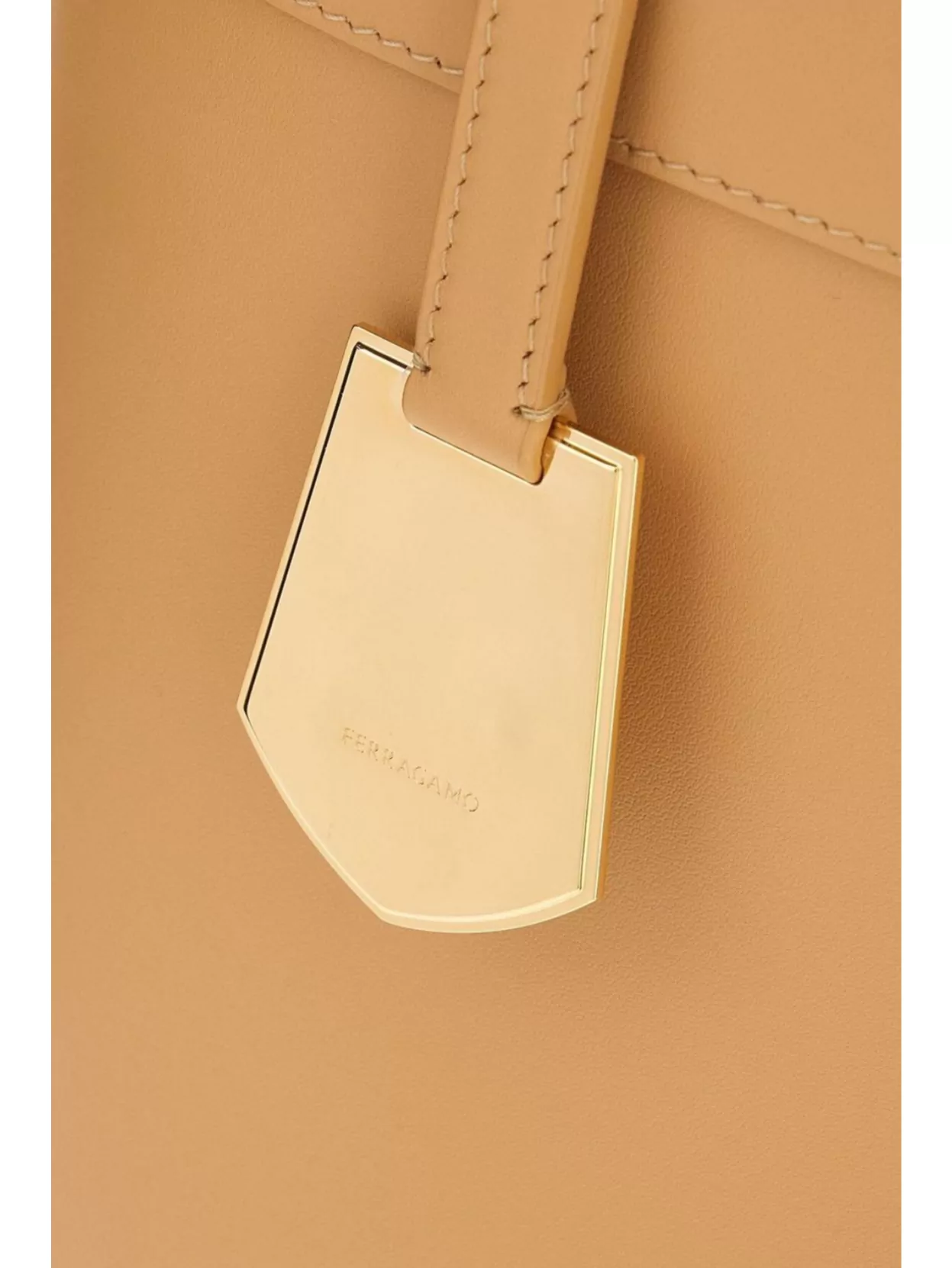 Ferragamo Luxe Leather Shoulder Bag