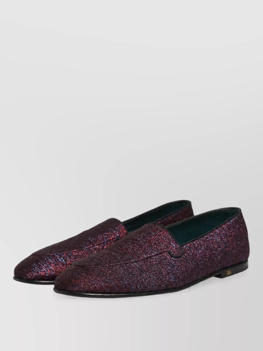 Dolce&Gabbana Leather Slippers