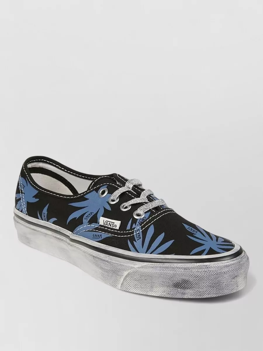 Vans floral print low-top sneakers