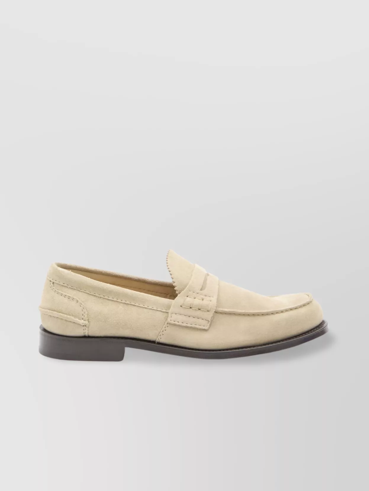 Church's Imperfect Leather Round Toe Loafers