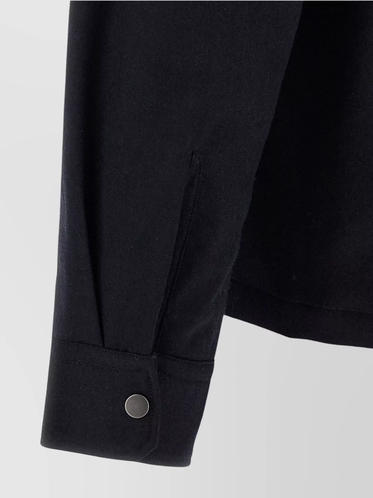 Zegna Merino Tech Overshirt Featuring Pockets
