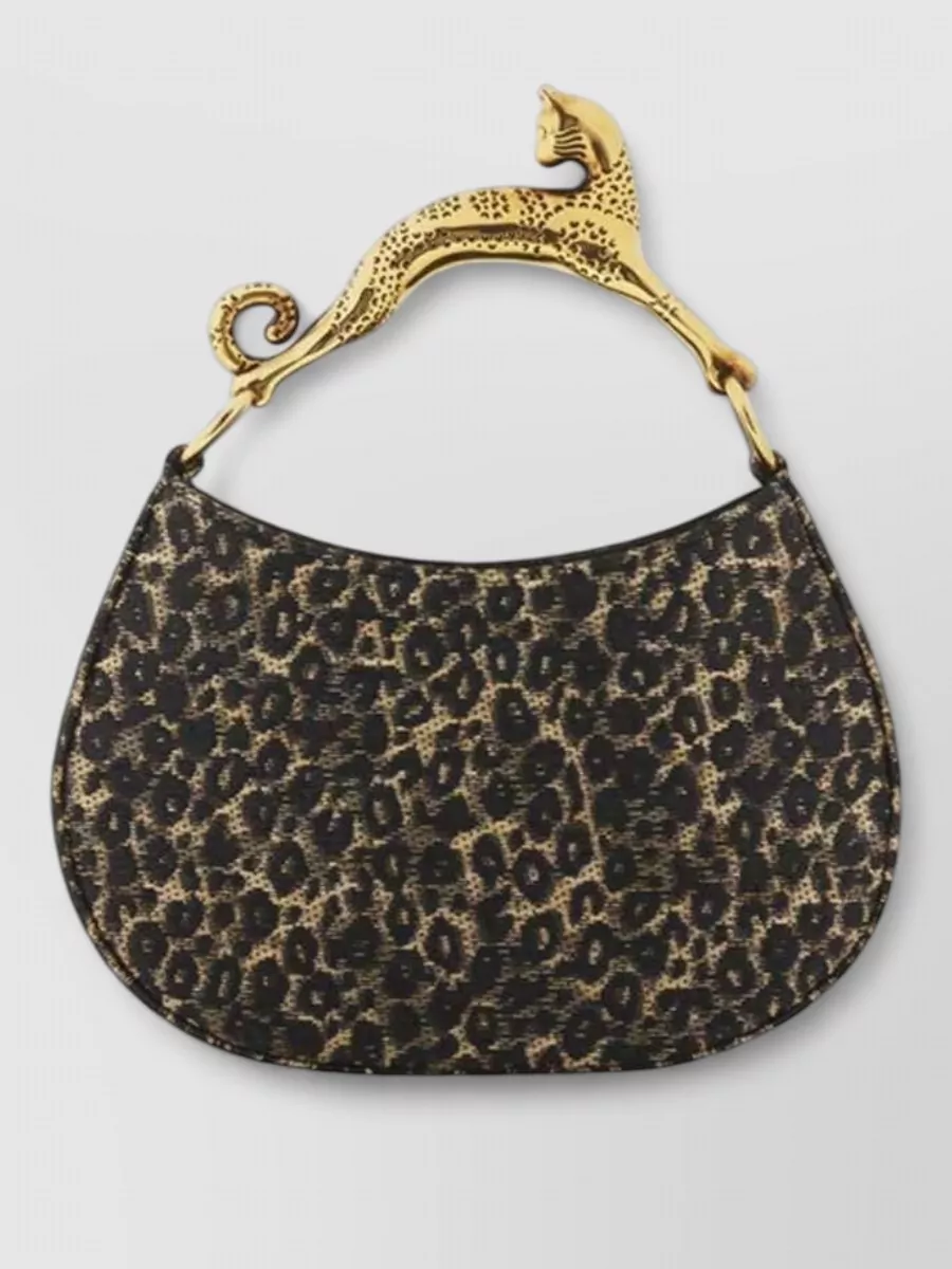 Lanvin hobo cat mini shoulder bag