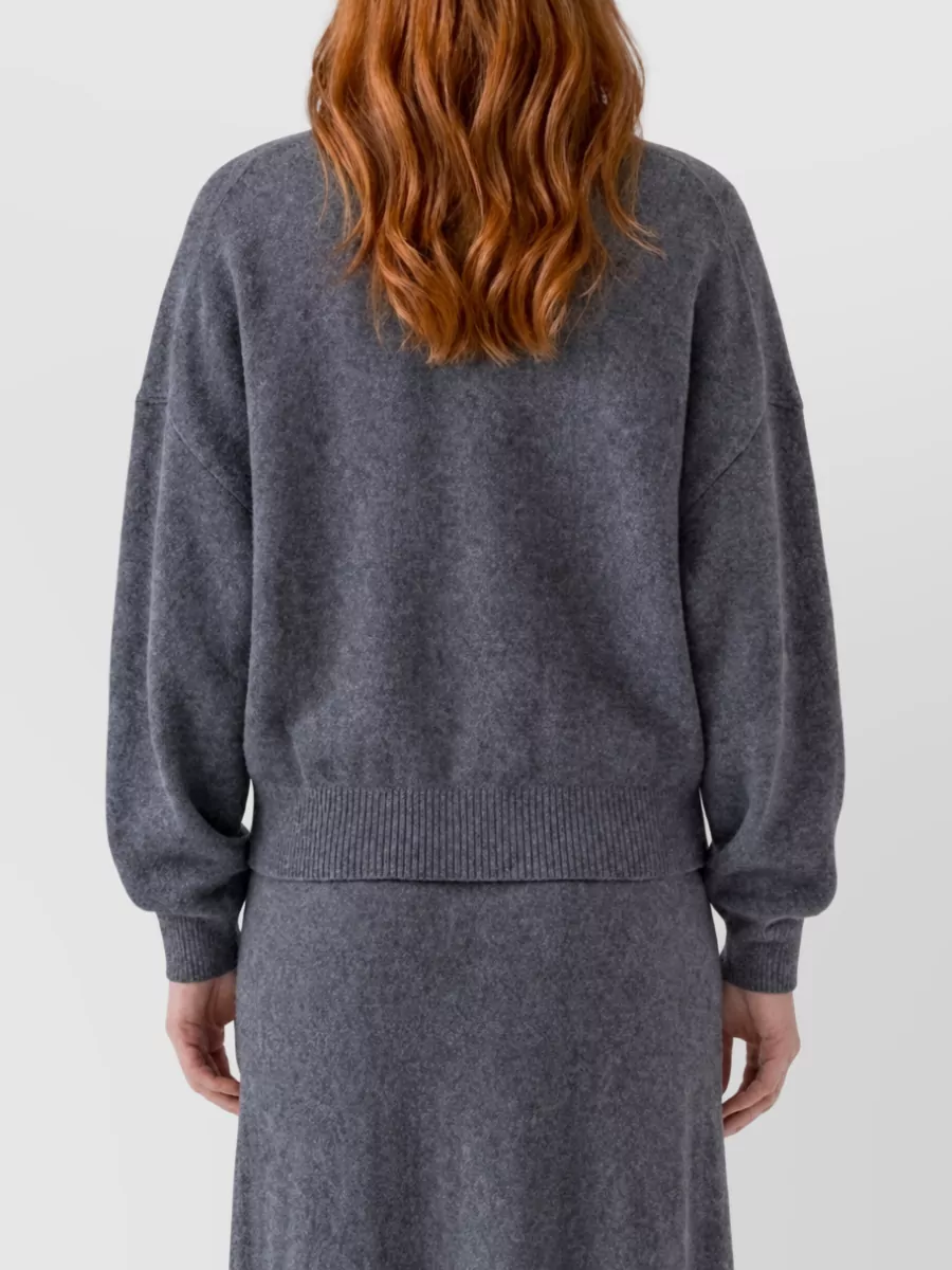 Lisa Yang Cashmere Ribbed Relaxed-Fit Sweater