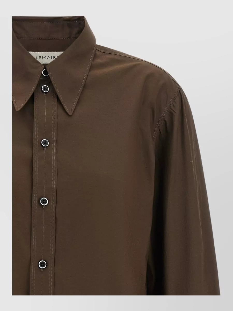 Lemaire silk blend shirt