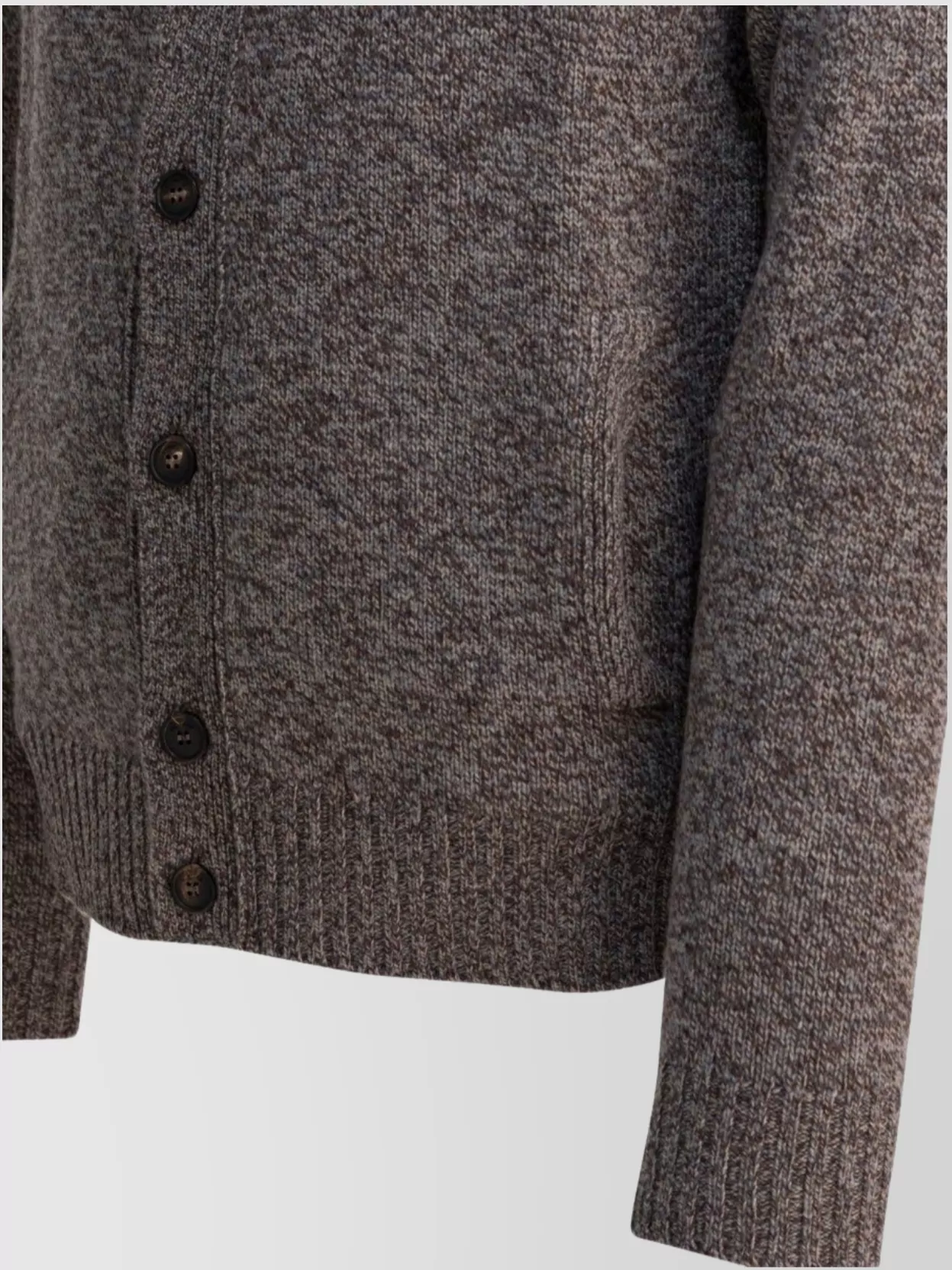 Zanone Textured Knit Sweater High Collar