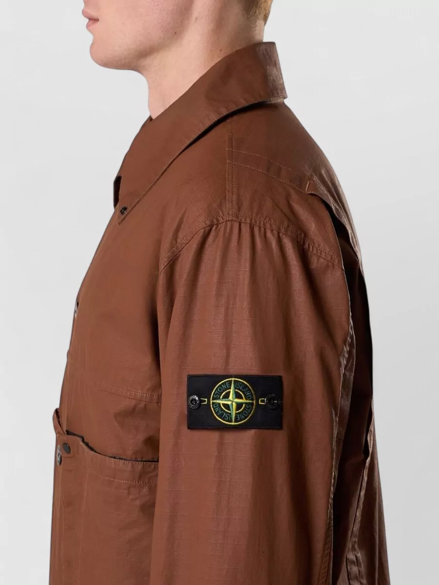 Stone Island Cotton Ripstop Lightweight Jacket