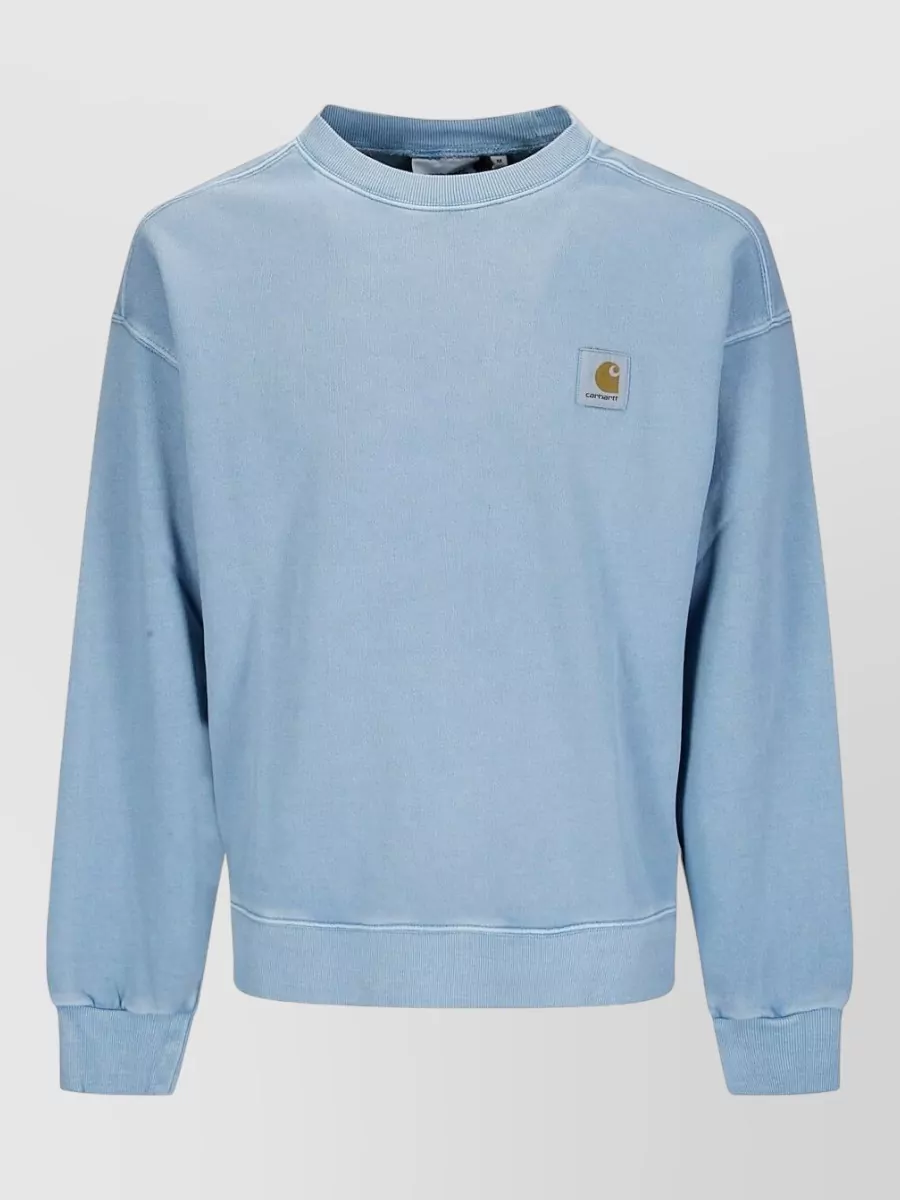 Carhartt Wip cotton logo crewneck sweatshirt
