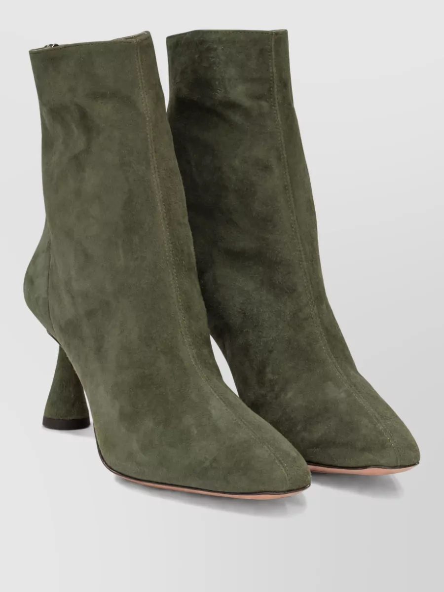 Aquazzura suede leather ankle boots