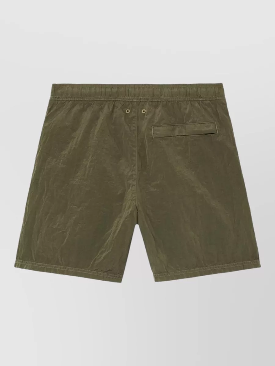 Stone Island Beach Shorts Back Pocket Side Pockets