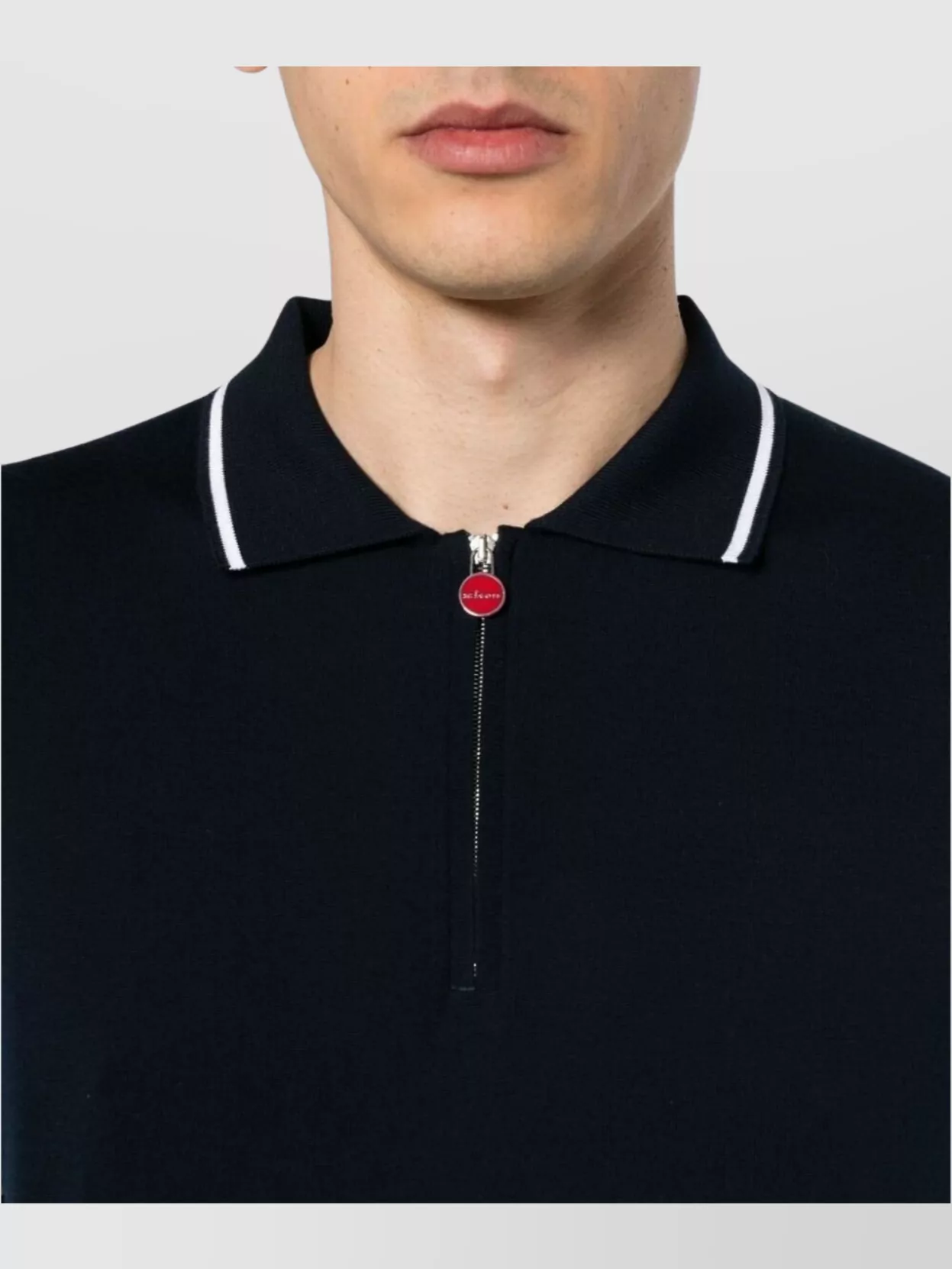 Kiton Polo Collared Shirt Short Sleeves