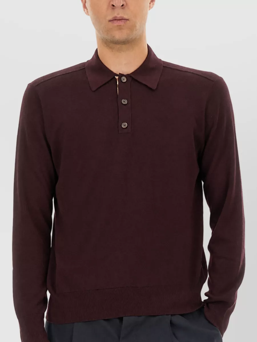 Burberry Wool Polo Shirt