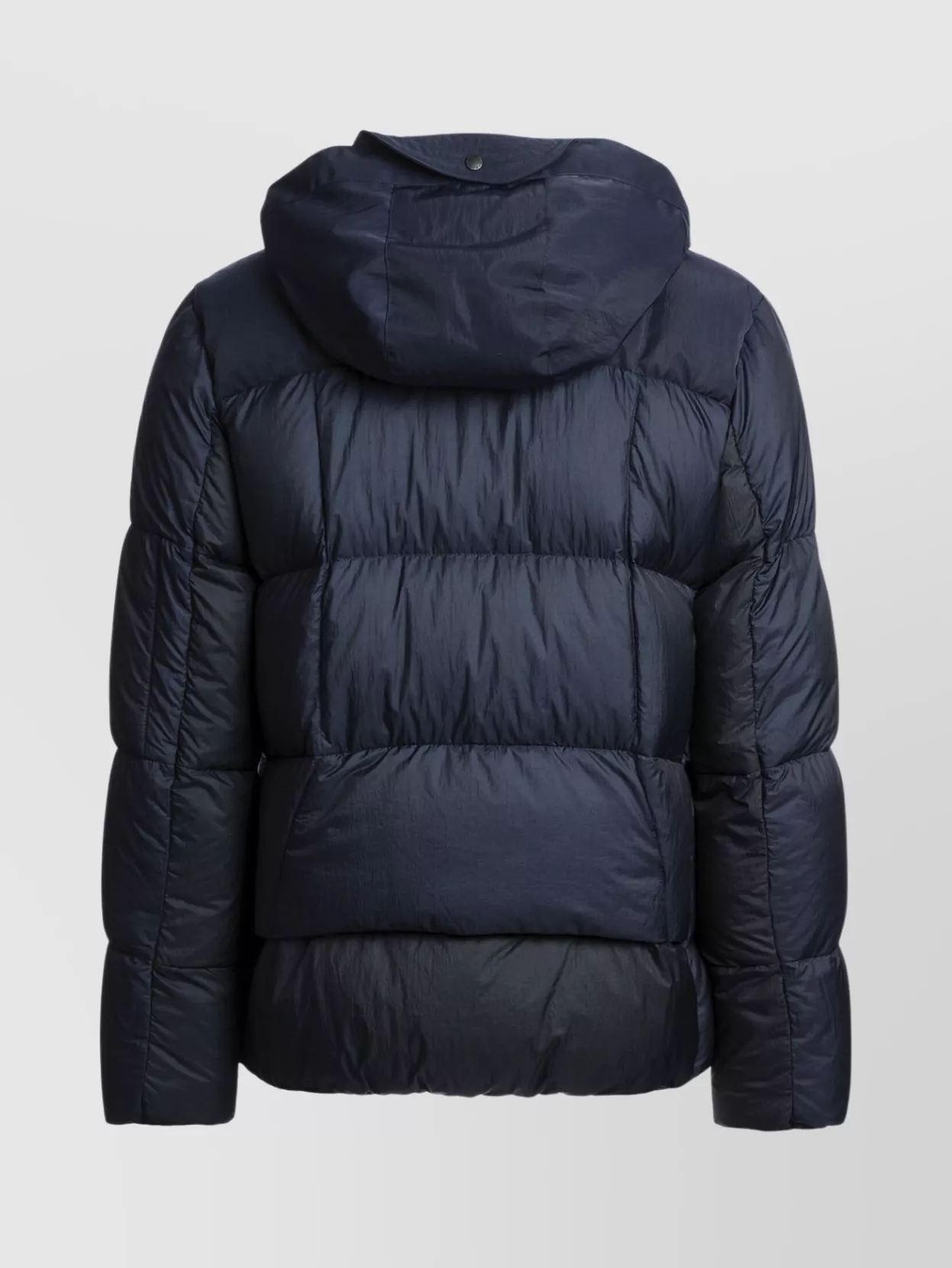 Parajumpers Padded Hooded Down Jacket With Zip Pockets