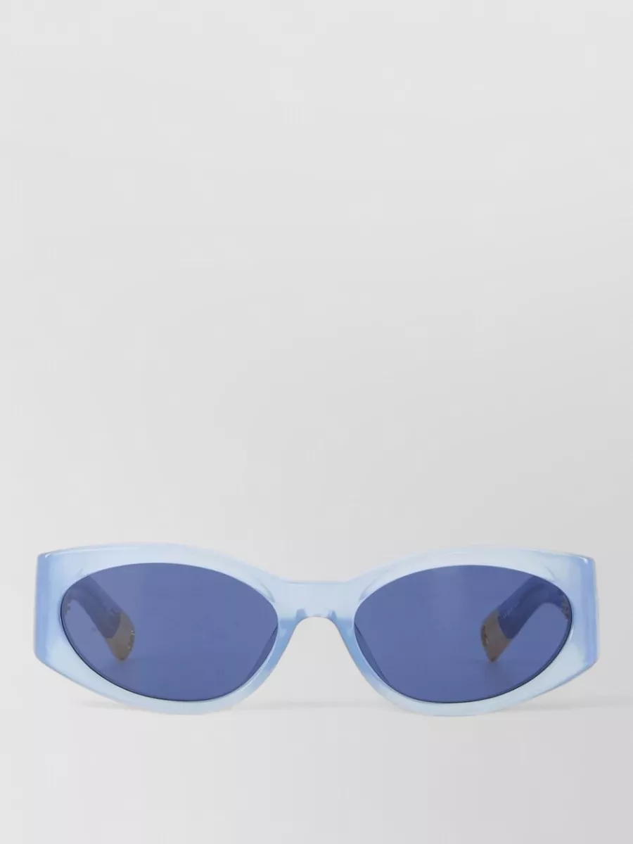 Jacquemus acetate oval sunglasses