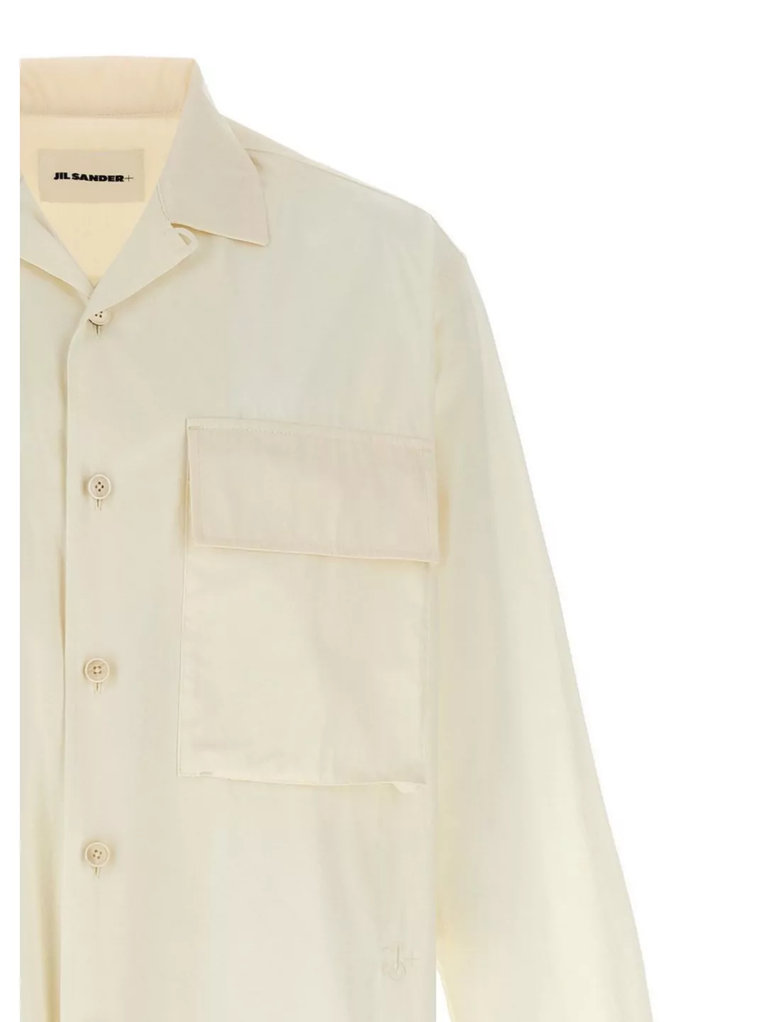 Jil Sander Embroidered Logo Shirt Long Sleeves