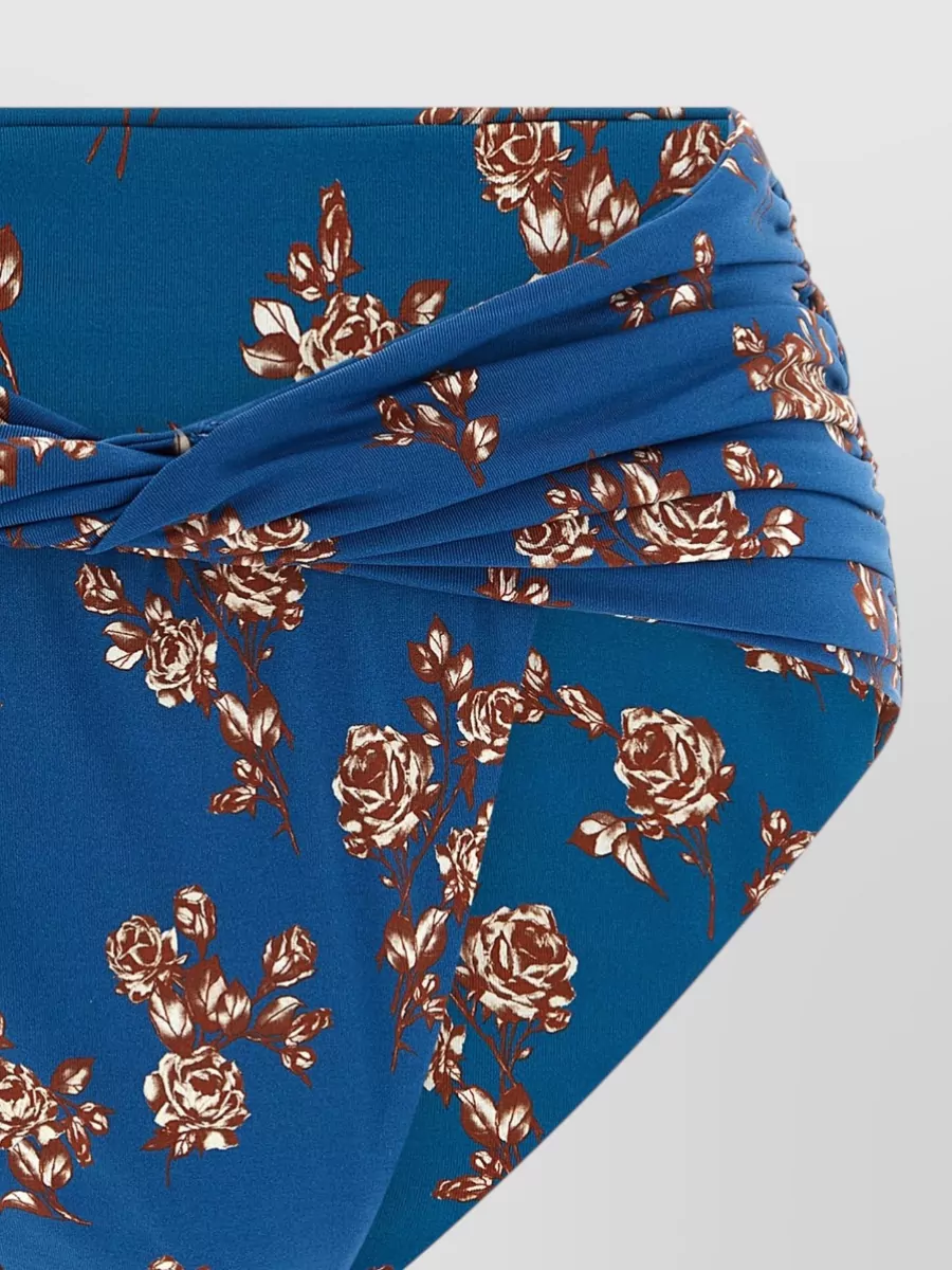 Magda Butrym Floral-Print High-Rise Bikini Briefs