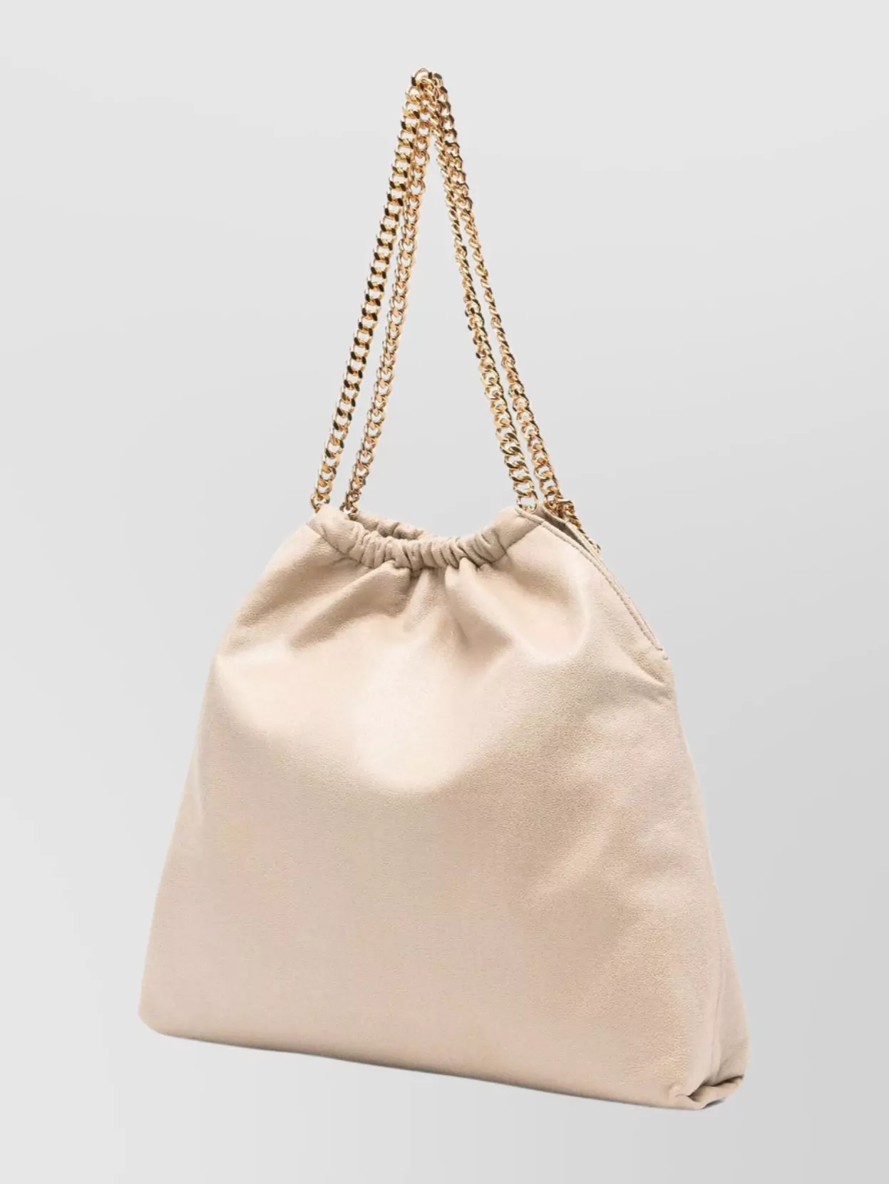 Stella Mccartney Medium Drawstring Bag Chain Strap