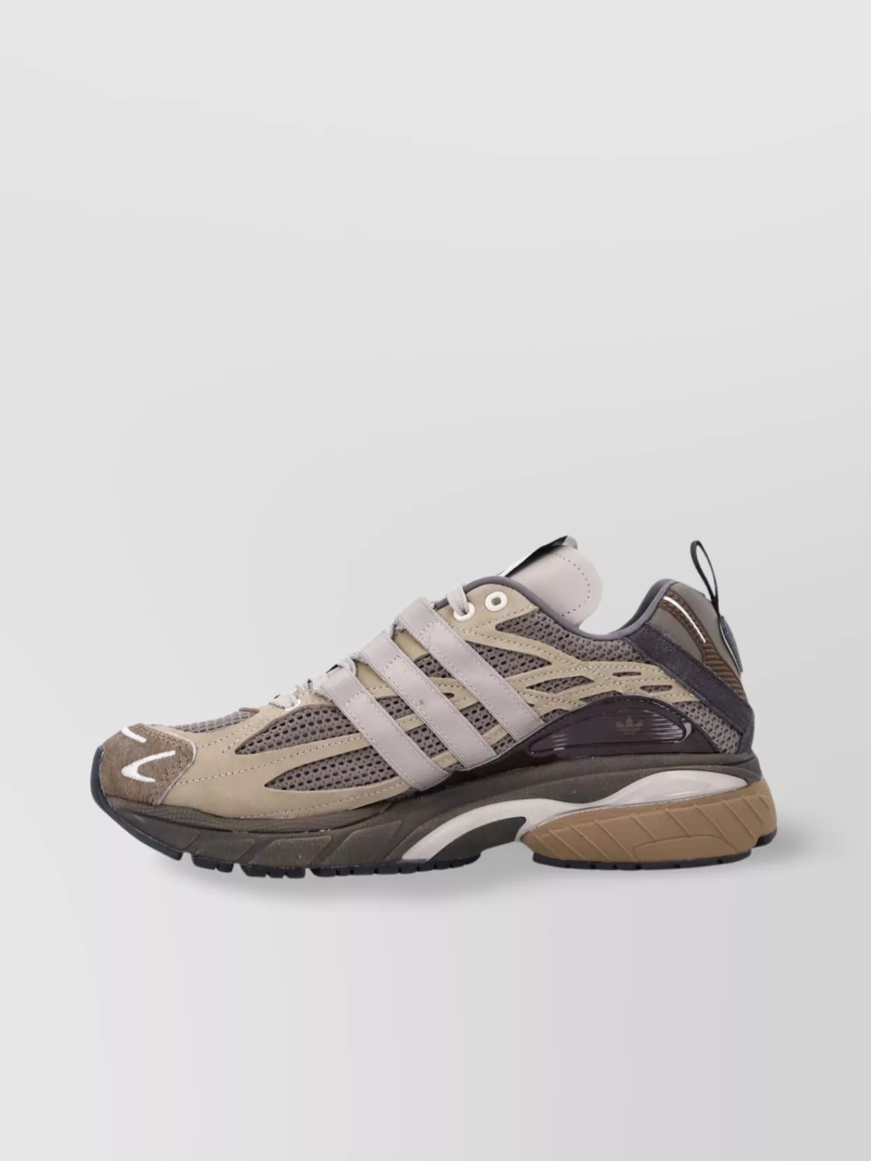 Adidas Originals X Sftm Adistar Cushion Running Sneakers In Brown