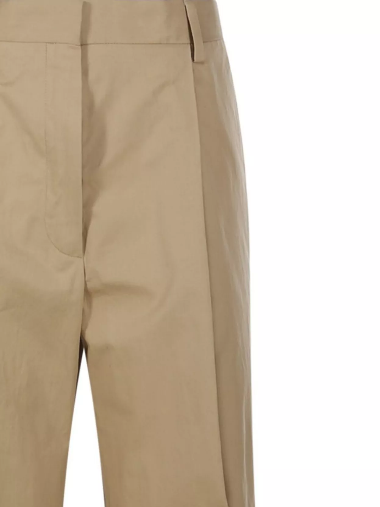 Dries Van Noten Regular Fit Tailored Trouser With Wide Leg