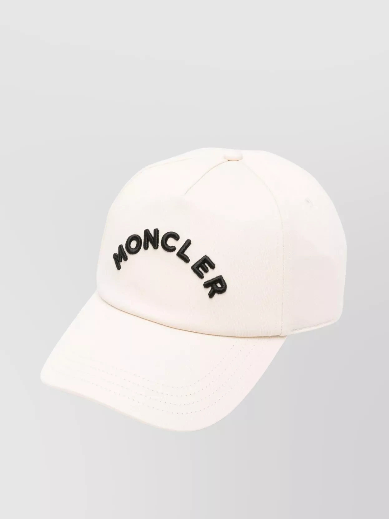 Shop Moncler Embroidered Baseball Cap Adjustable Strap
