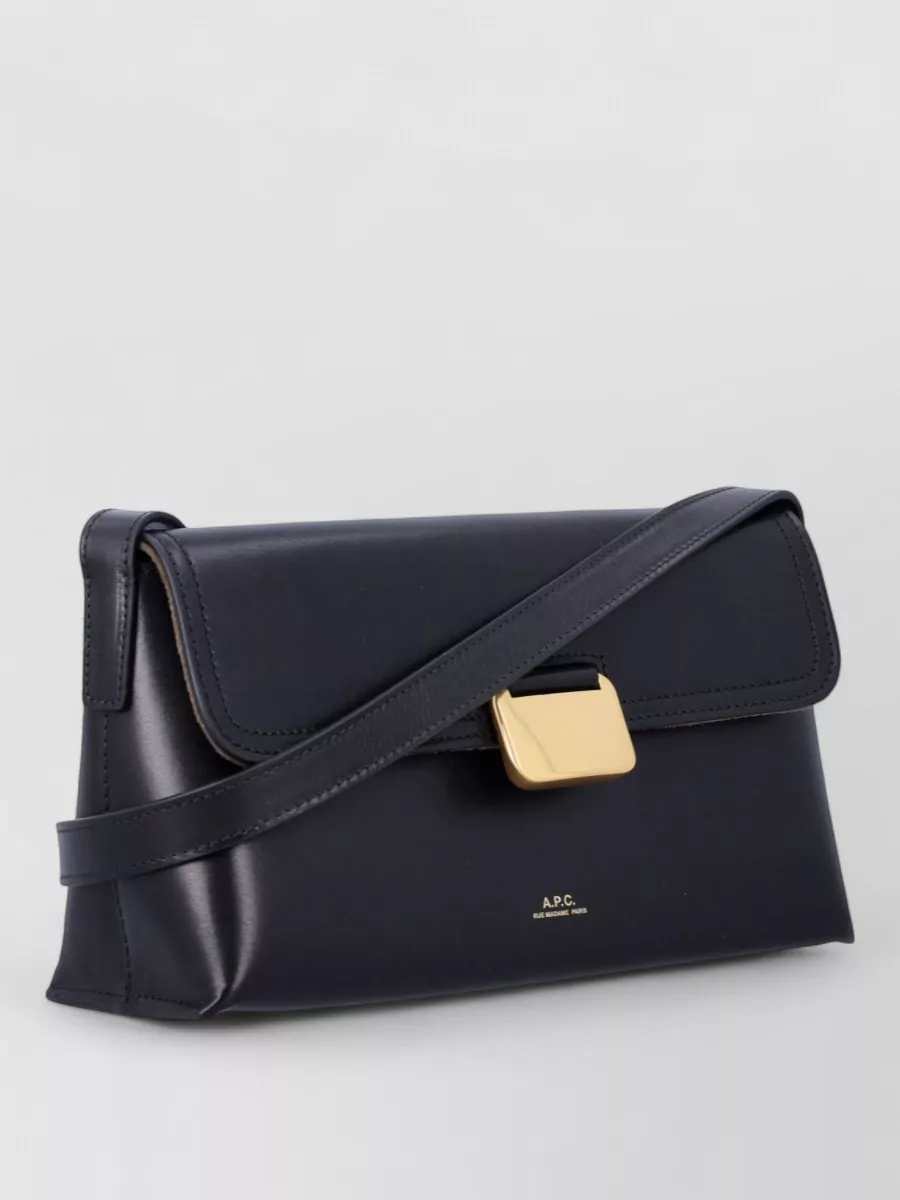 A.p.c. Small Leather Clutch Bag