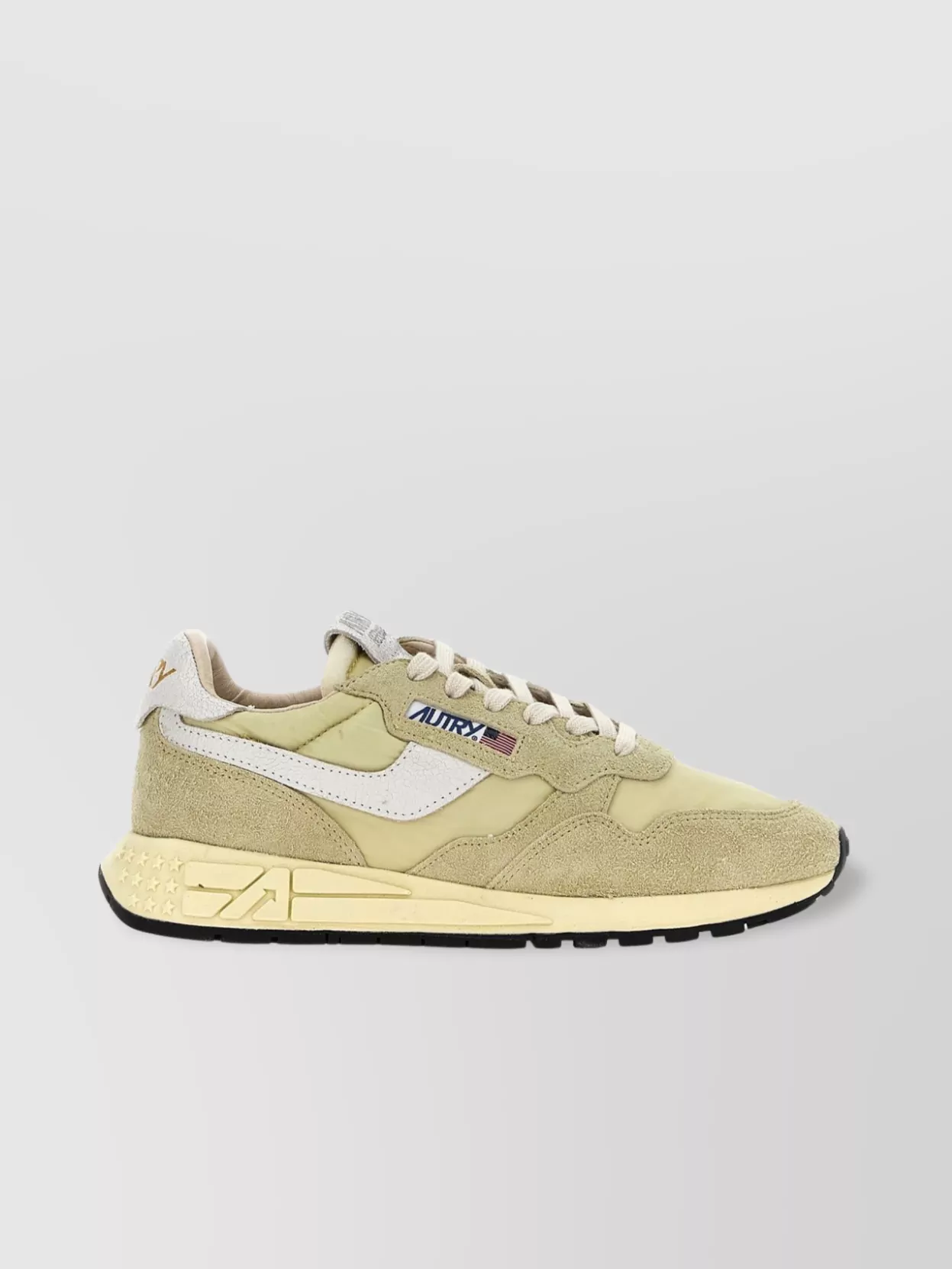 Autry Low-top Sneakers With Rubber Sole And Suede Panels