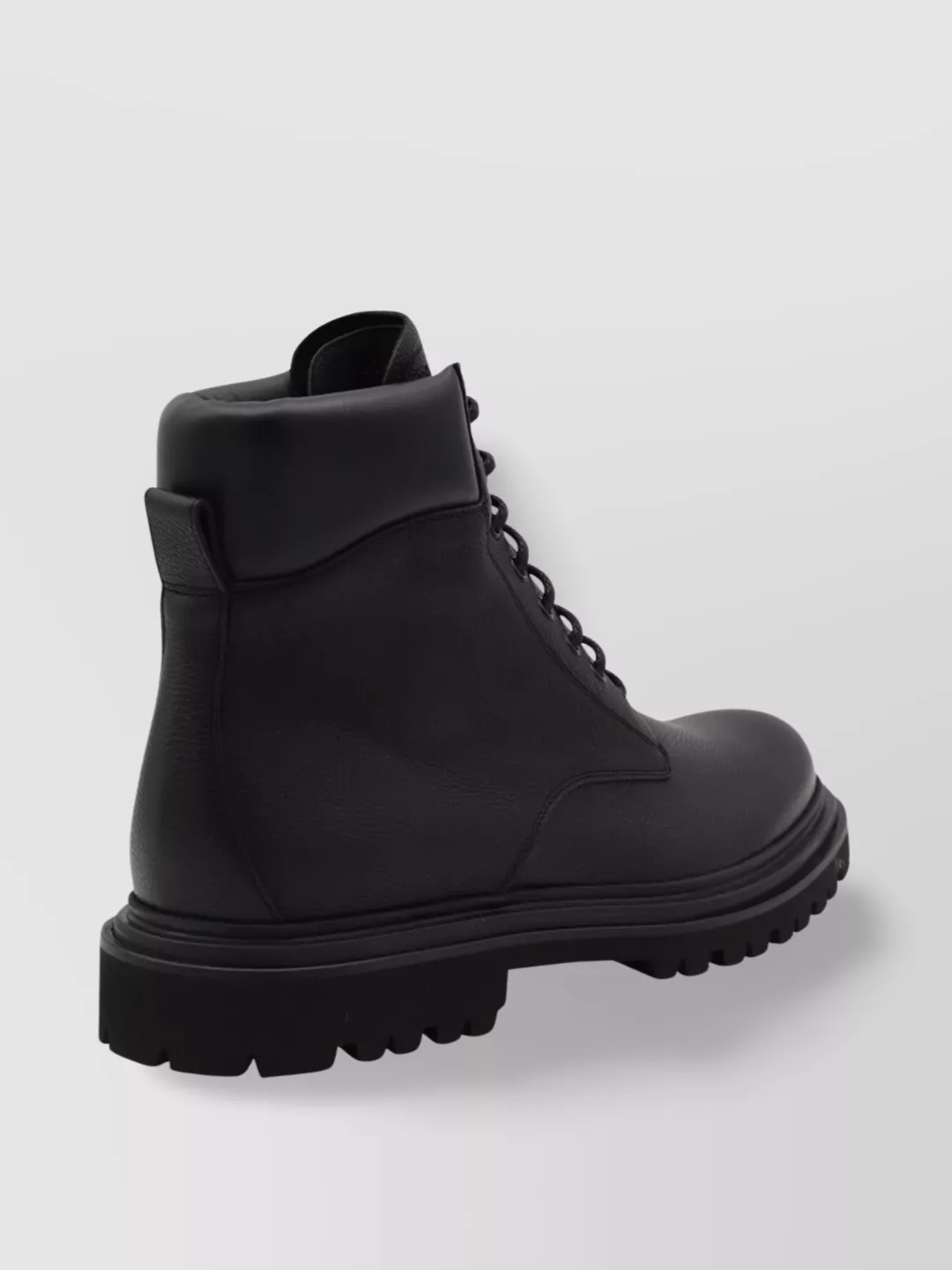 Dolce&Gabbana Chunky Sole Ankle Boots With Textured Leather