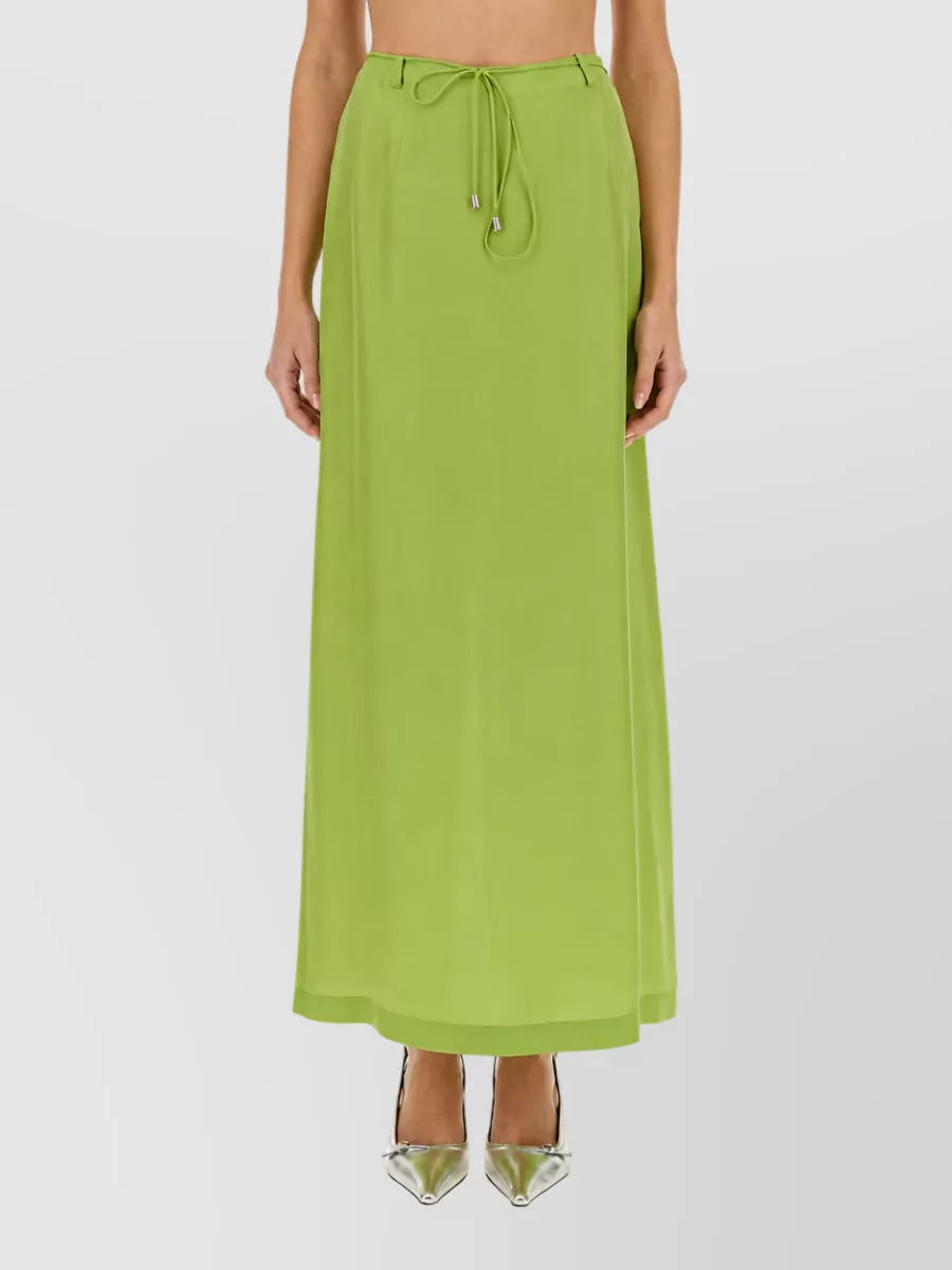 Alysi Silk maxi skirt