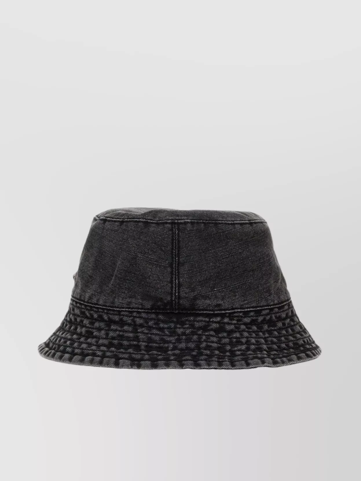 Our Legacy Stitched Brim Textured Fabric Bucket Hat