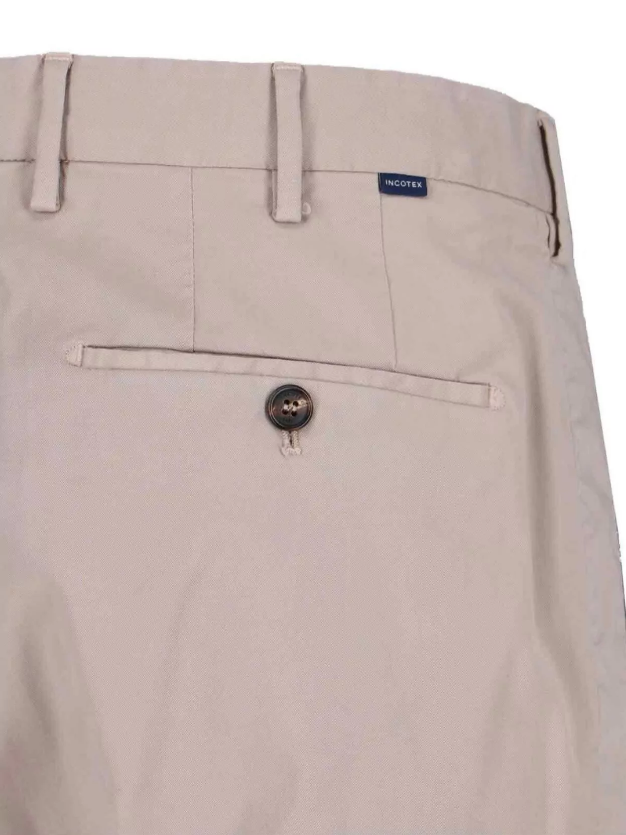 Incotex Straight Leg Trousers With Belt Loops