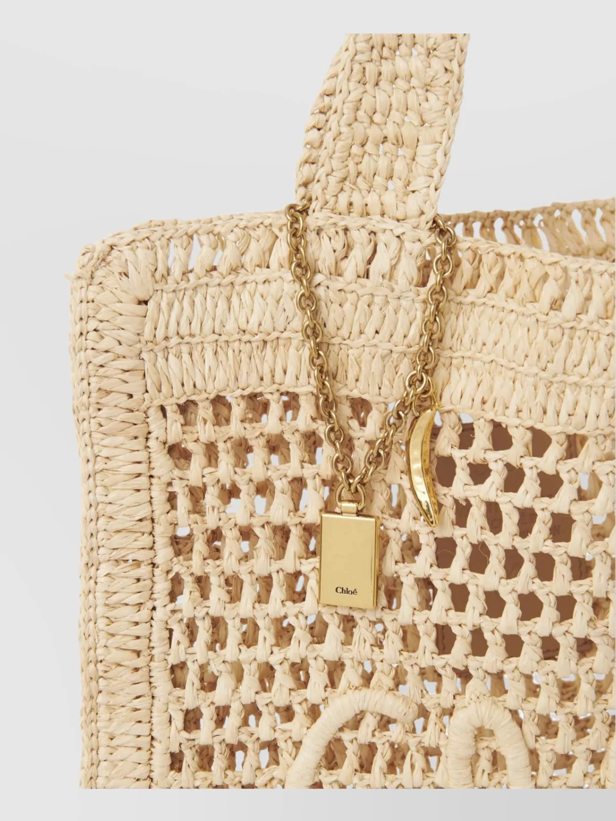 Chloé Summer Banana Tote Bag