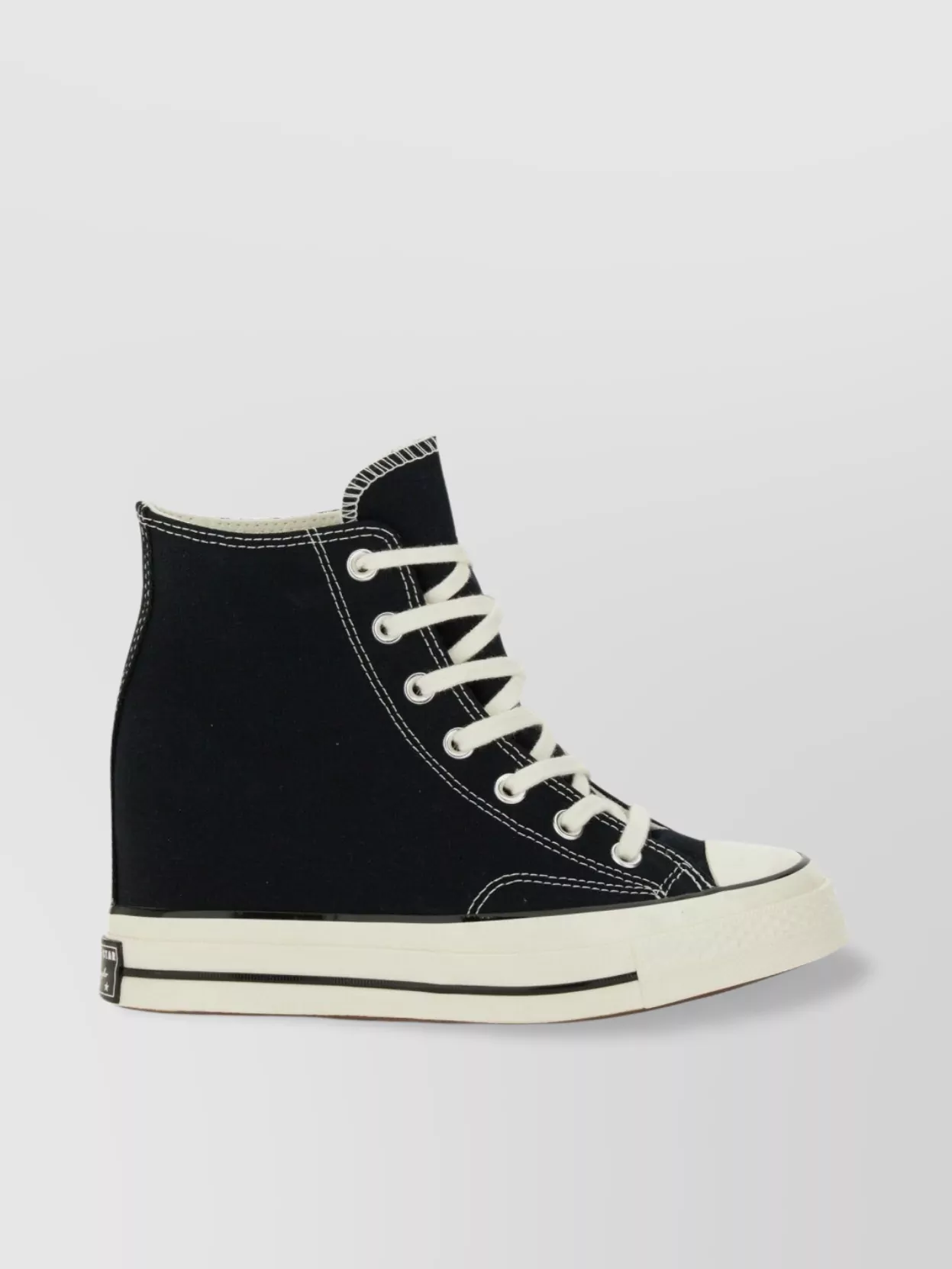 Converse Wedge Sneaker Contrast Stitching
