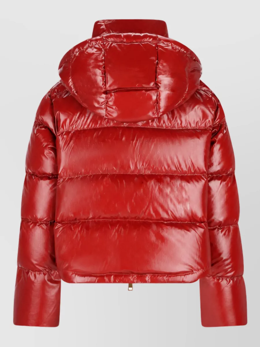 Moncler Down Cropped Puffer Jacket